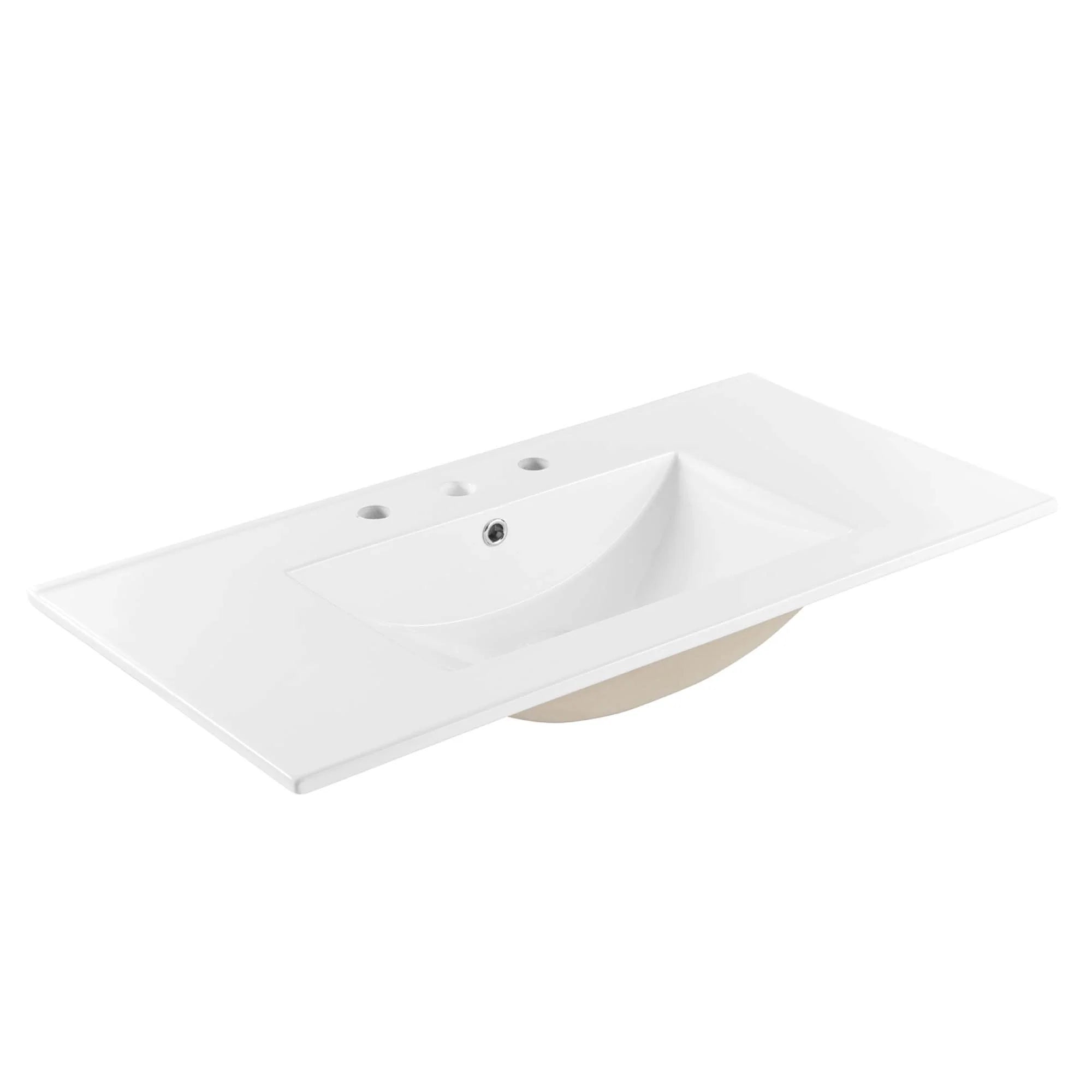 Meuble-lavabo de salle de bain Soma avec lavabo blanc inclus