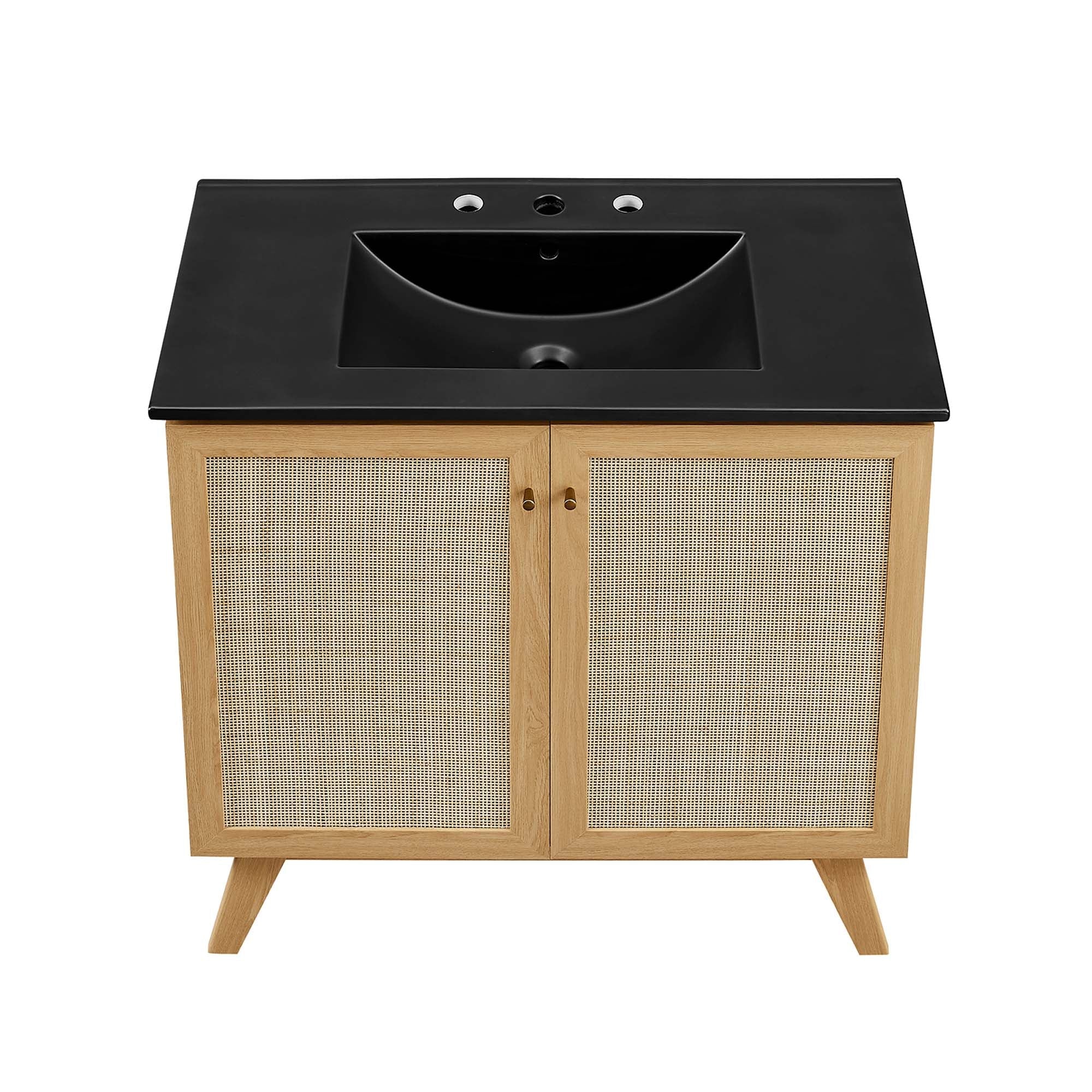 Soma Bathroom Vanity with Black Basin Included