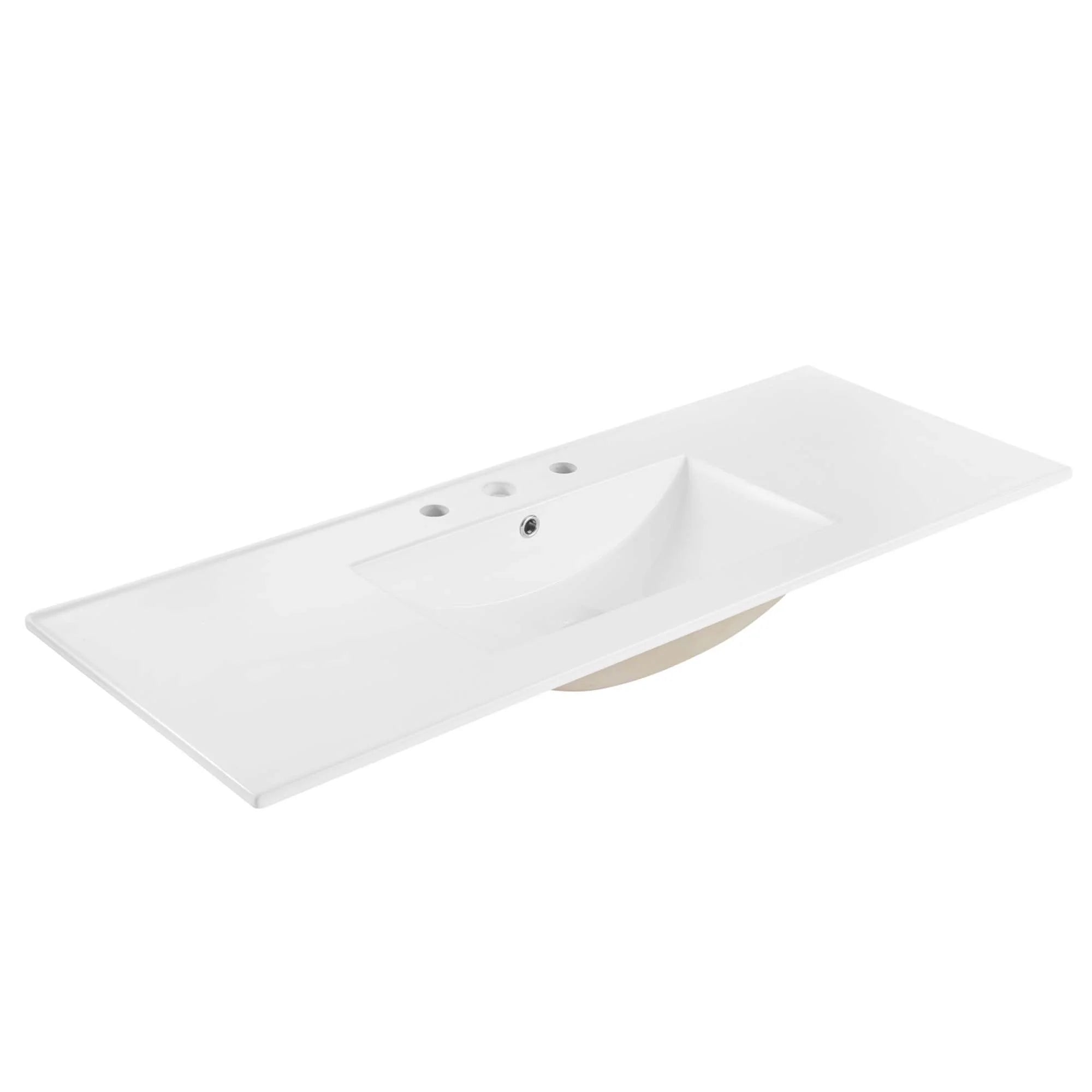 Meuble-lavabo de salle de bain Soma avec lavabo blanc inclus