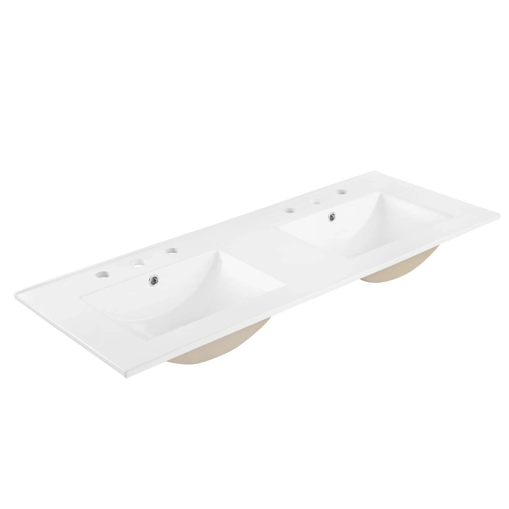 Meuble-lavabo de salle de bain Soma avec lavabo blanc inclus