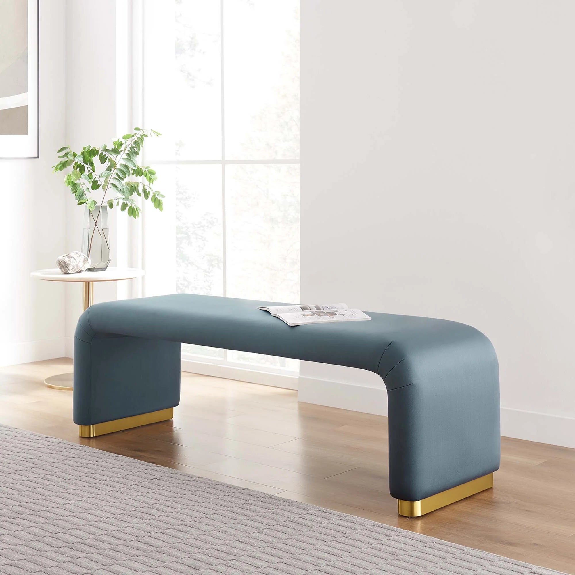 Chaise sans accoudoirs rembourrée en duvet Commix
