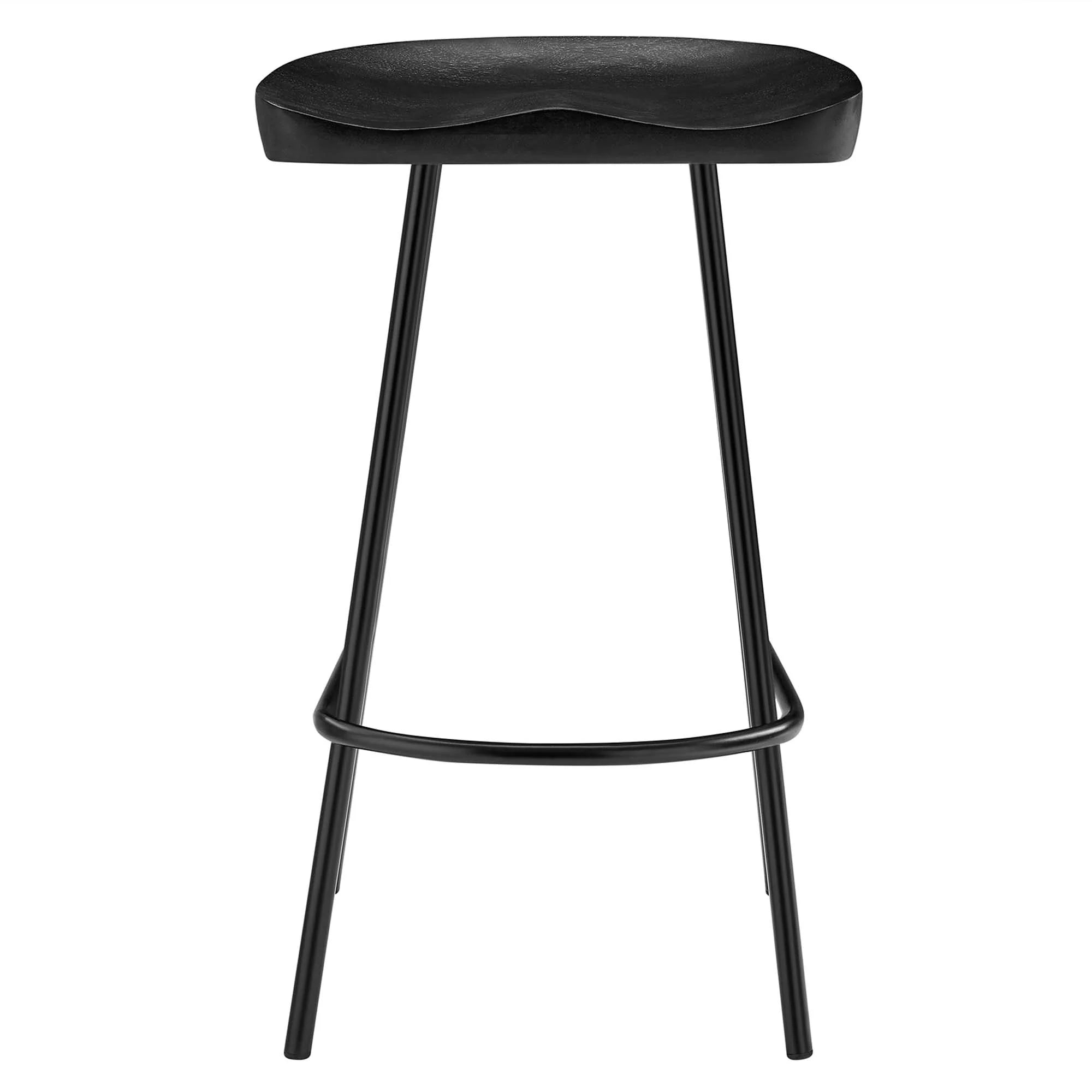 Concord Backless Wood Counter Stools - Set of 2