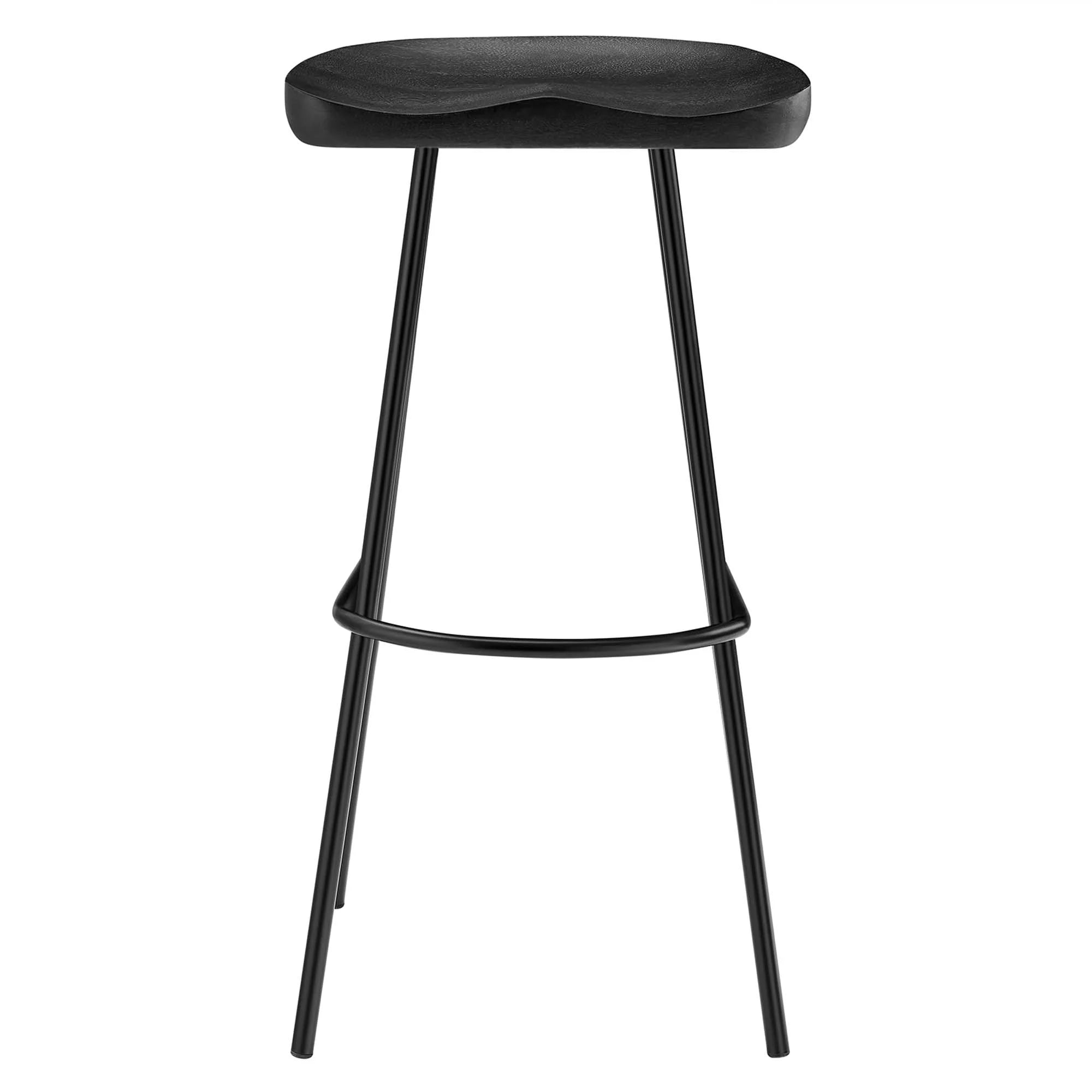 Concord Backless Wood Bar Stools - Set of 2