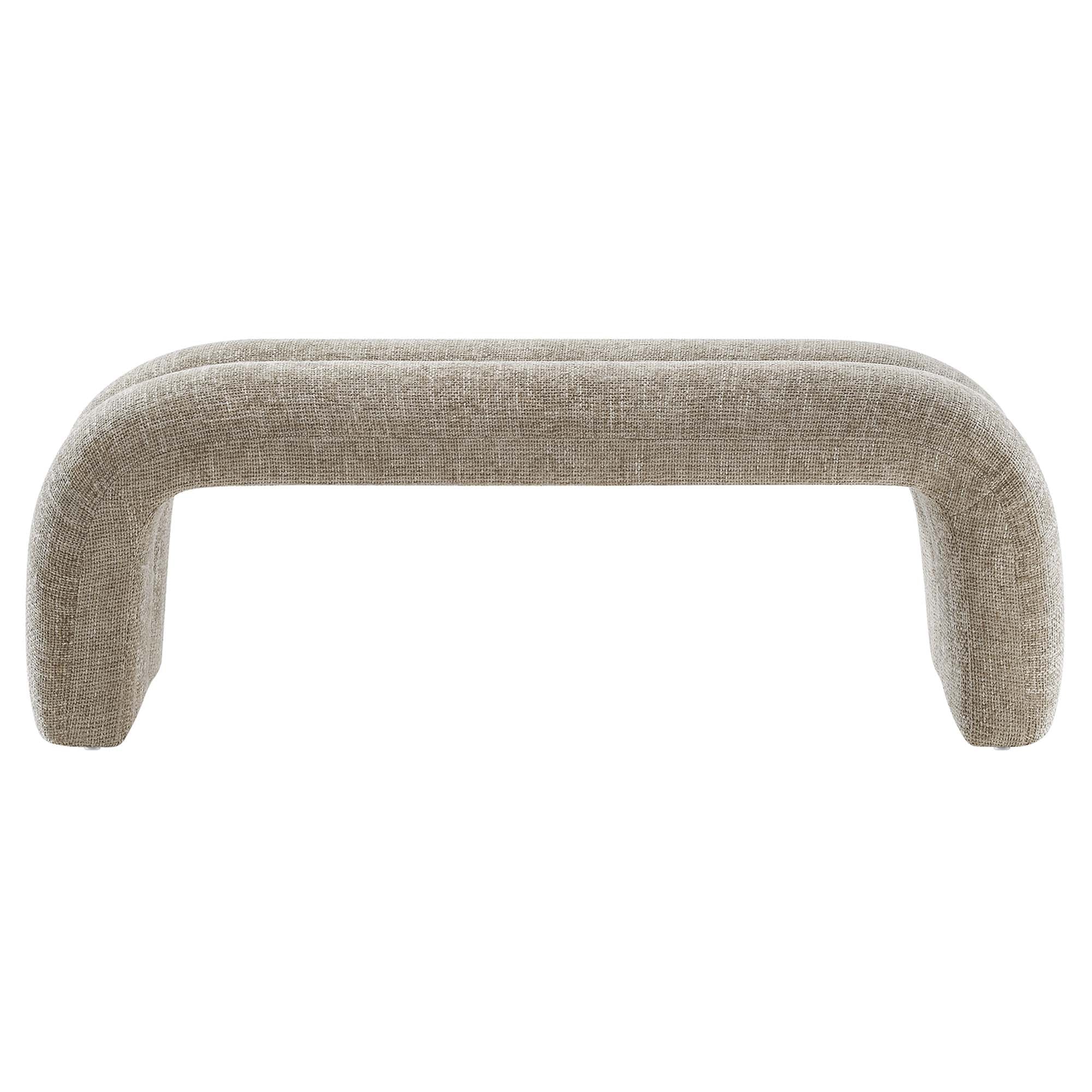 Chaise sans accoudoirs rembourrée en duvet Commix