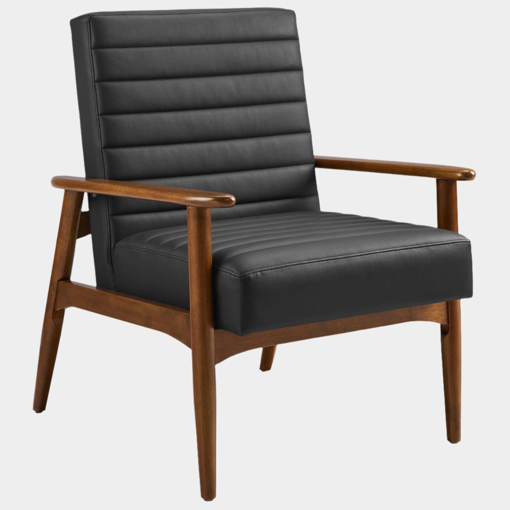 Jensen Vegan Leather Accent Chair