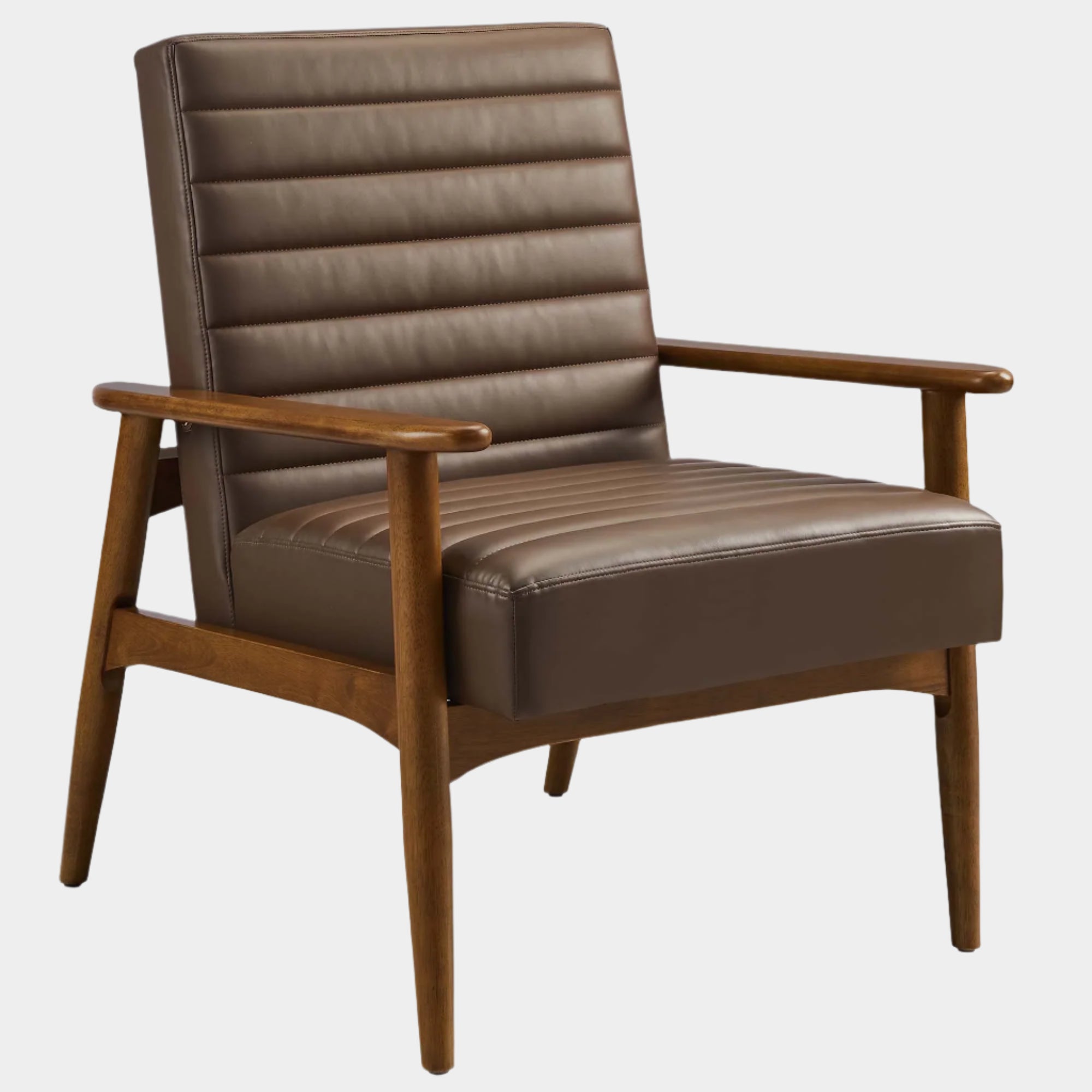 Jensen Vegan Leather Accent Chair