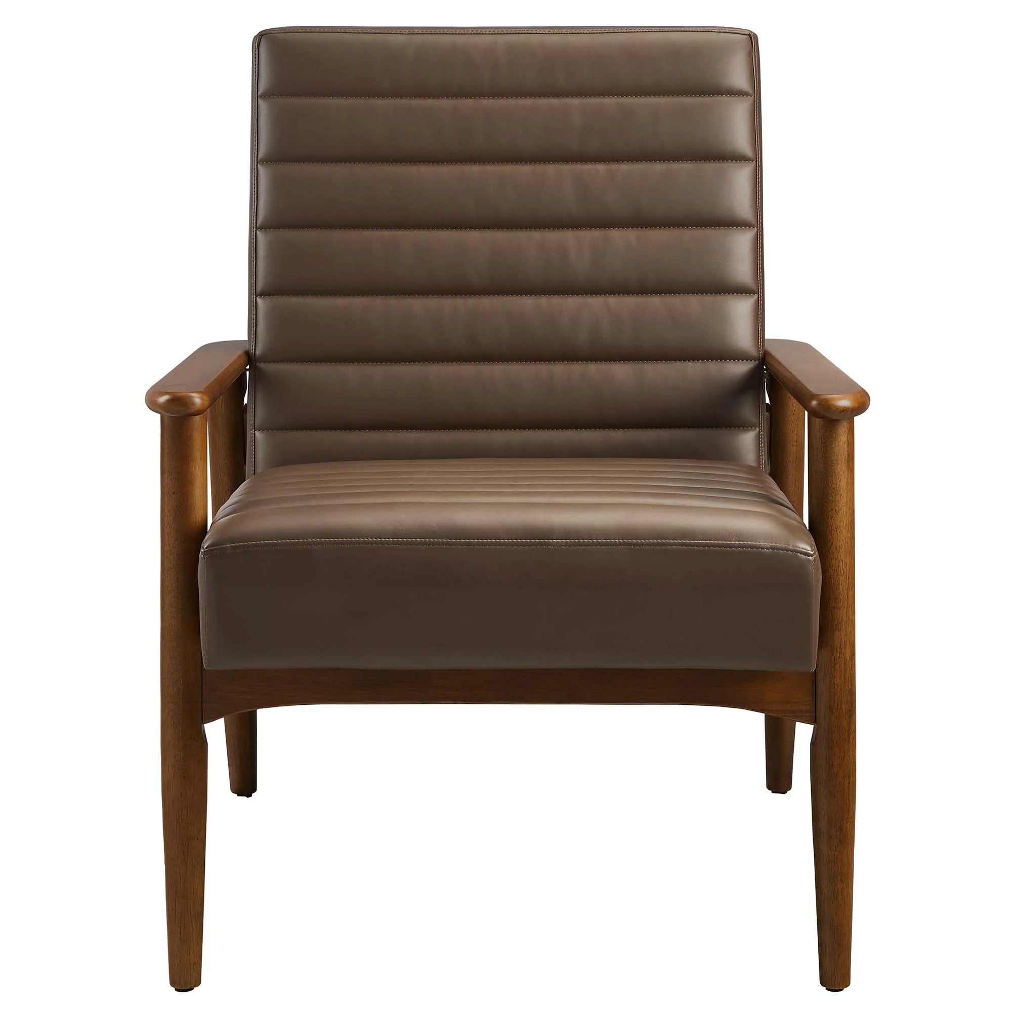 Jensen Vegan Leather Accent Chair