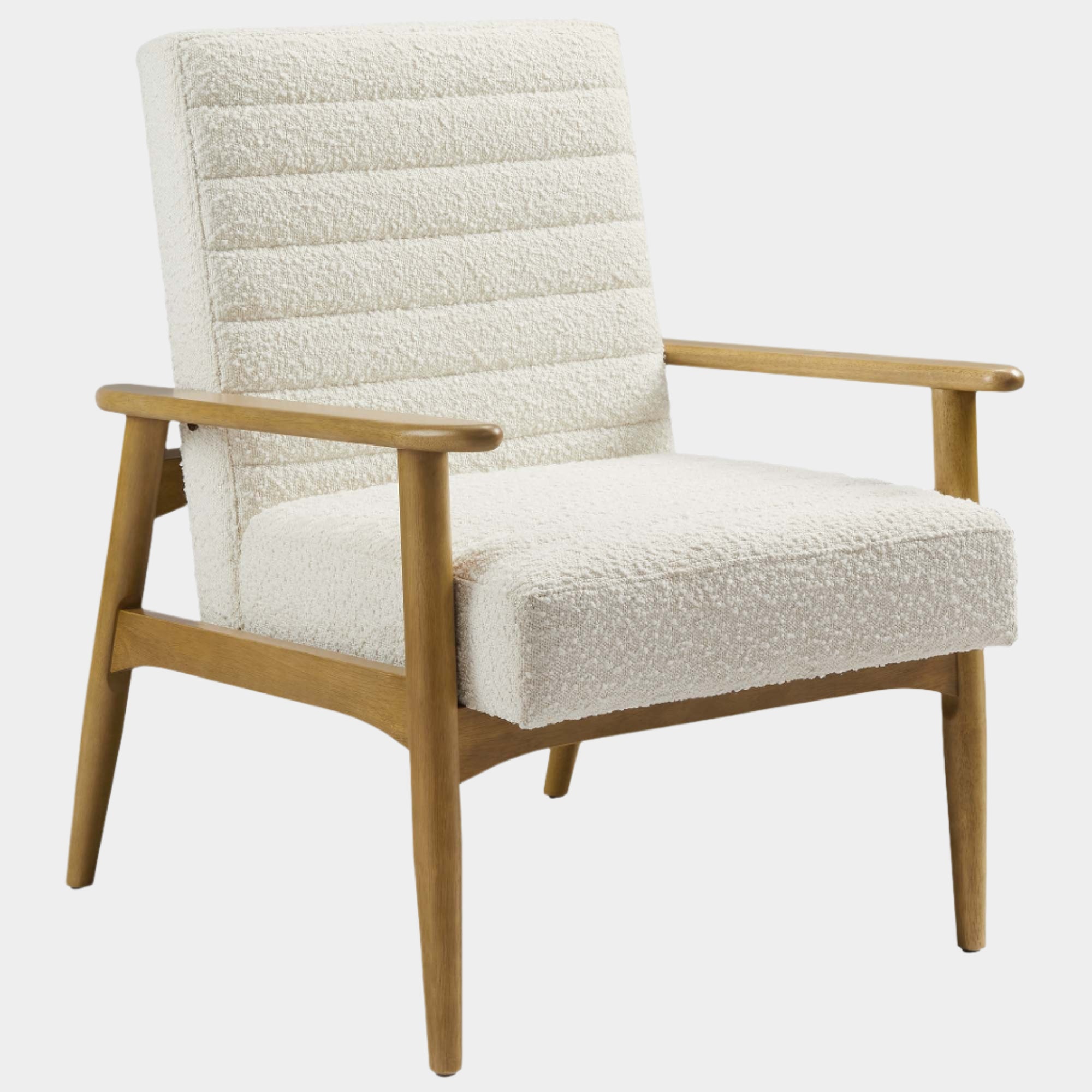 Jensen Boucle Fabric Accent Chair