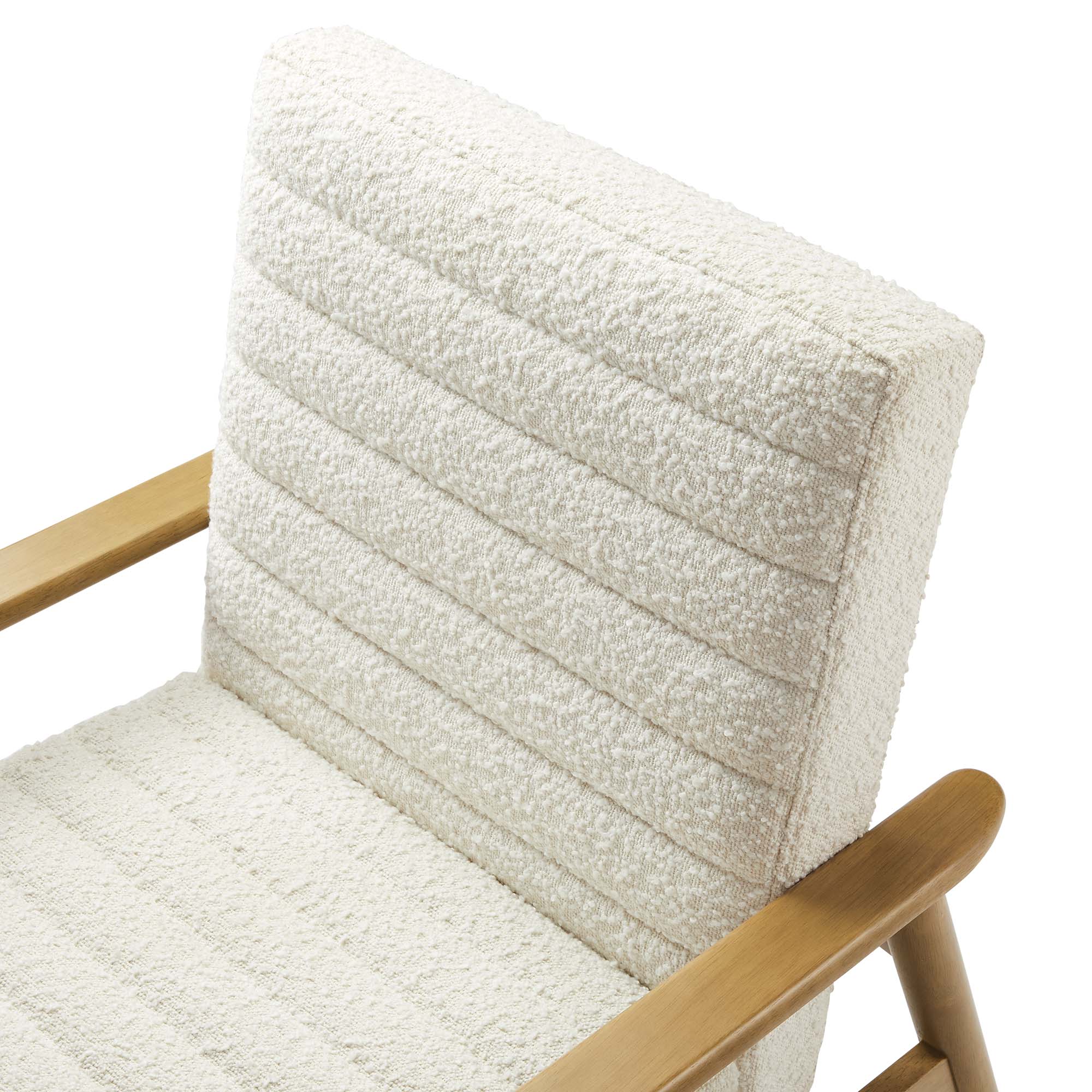 Jensen Boucle Fabric Accent Chair