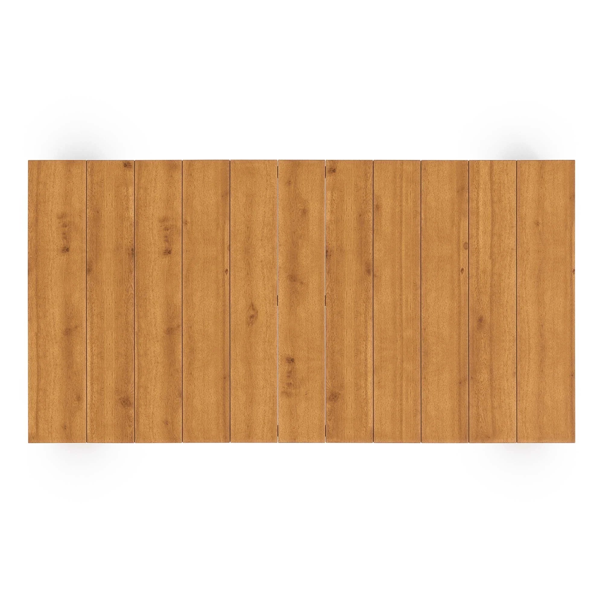 Table basse d'extérieur en bois d'acacia Tahoe de couleur naturelle 