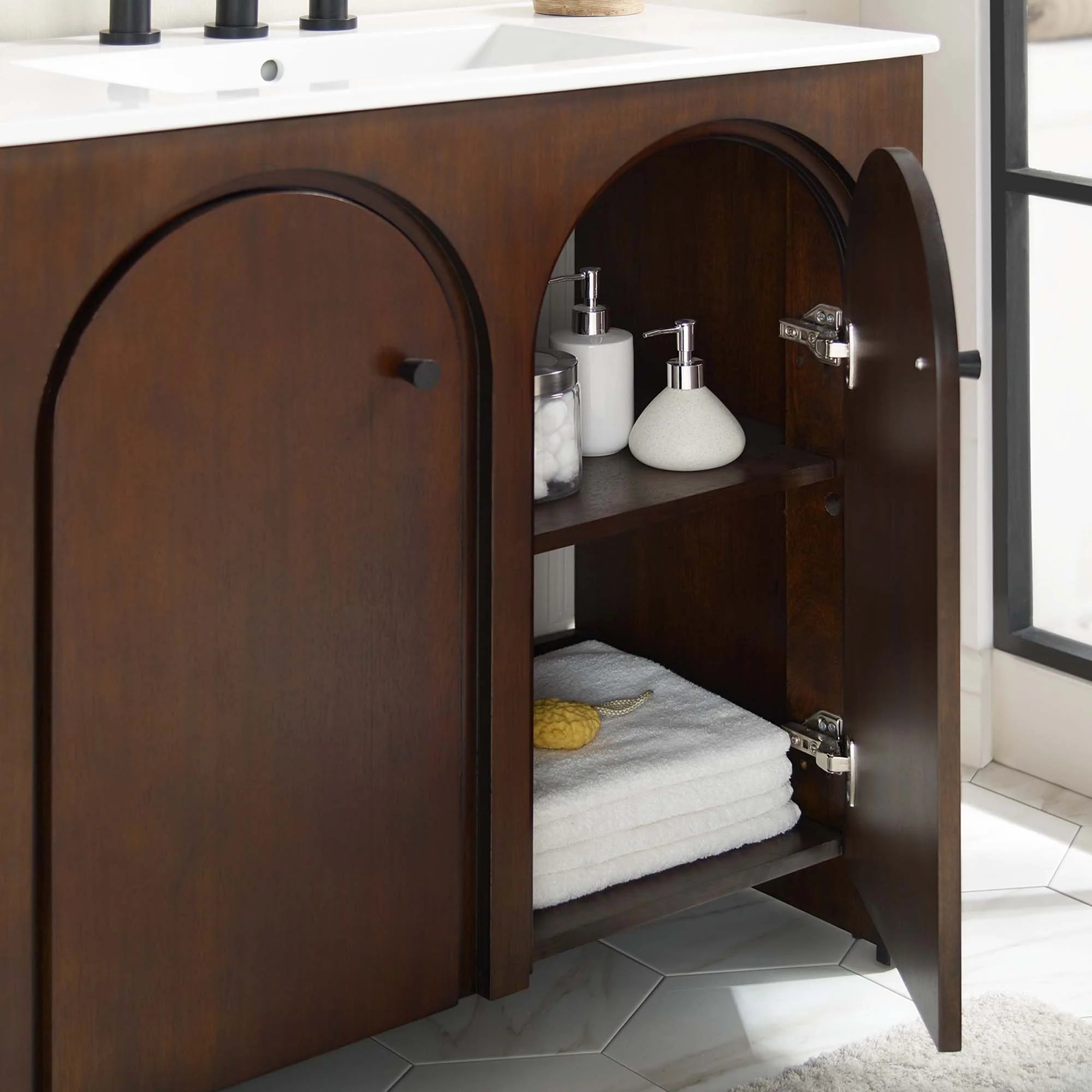 Meuble-lavabo de salle de bain Appia inclus