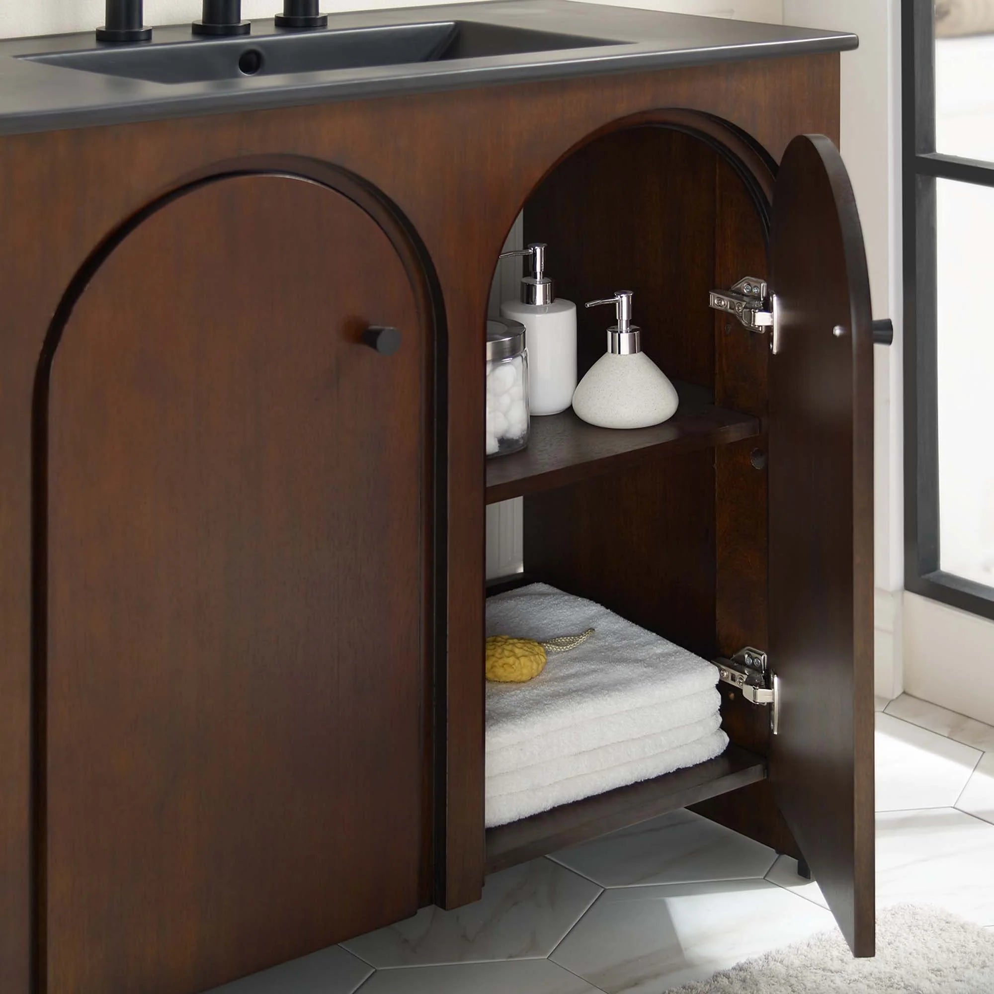 Meuble-lavabo de salle de bain Appia inclus