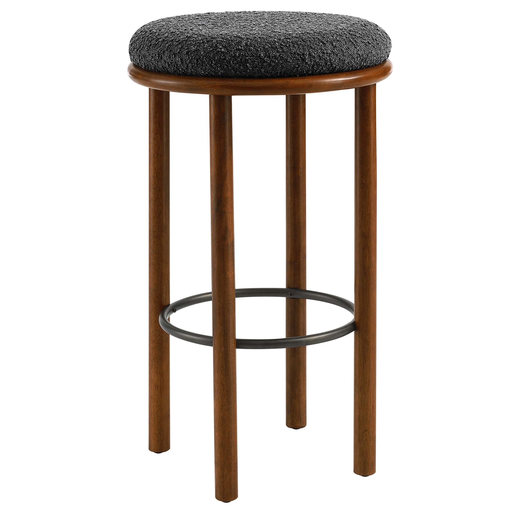 Fable Boucle Fabric Bar Stools Set of 2