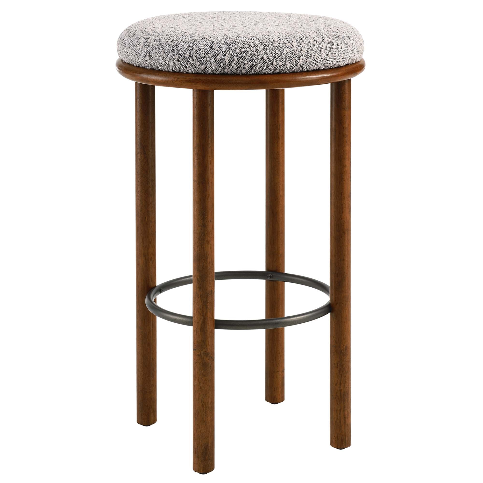 Fable Boucle Fabric Bar Stools Set of 2