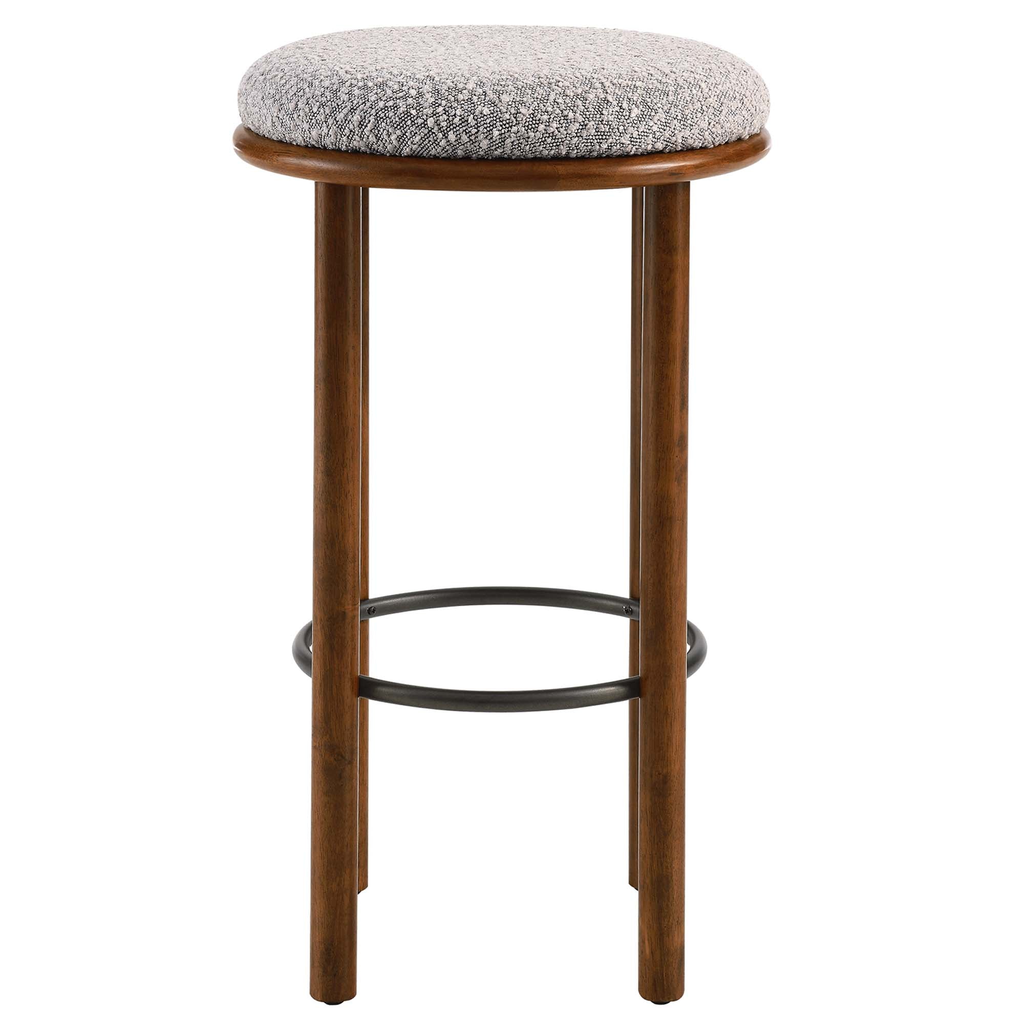 Fable Boucle Fabric Bar Stools Set of 2