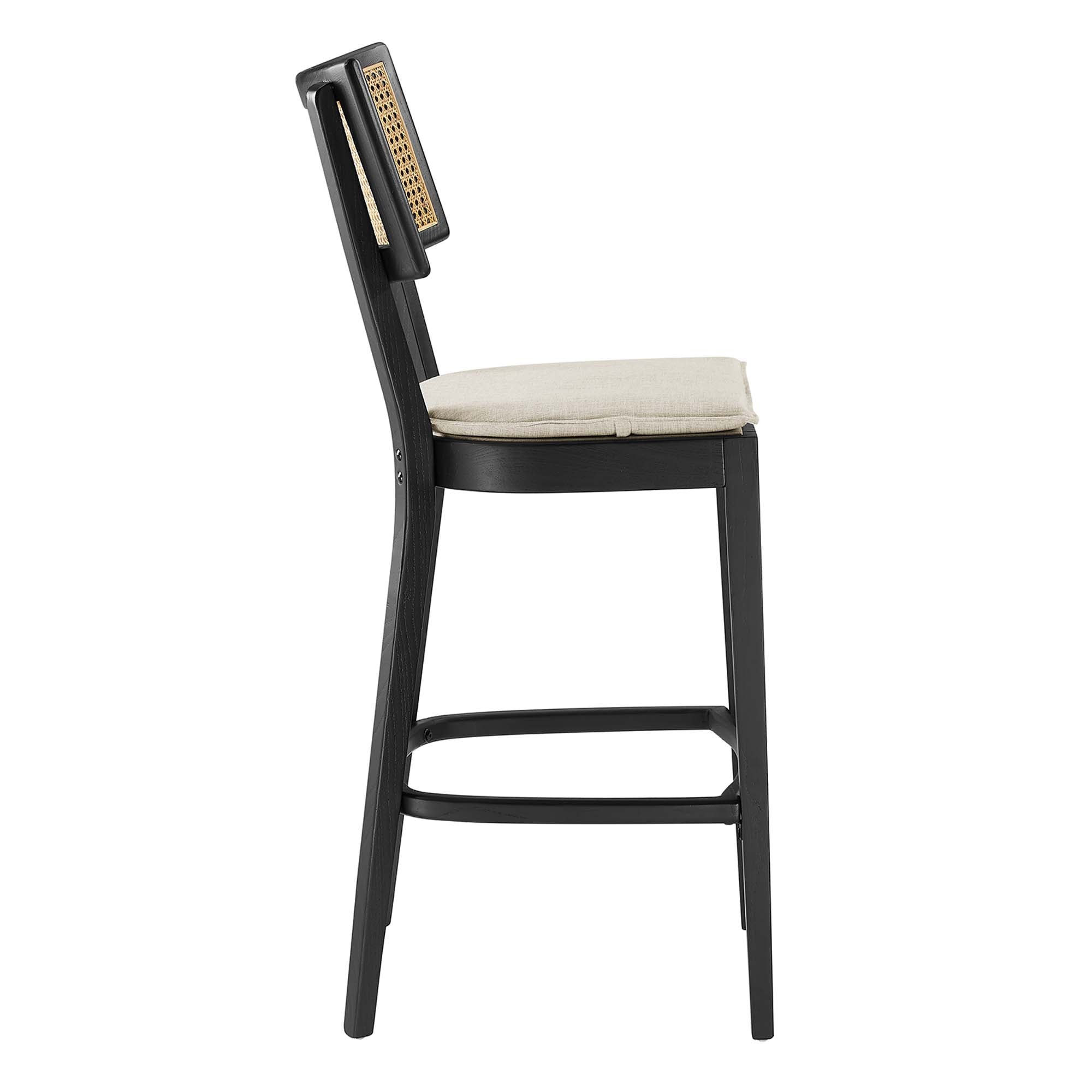 Caledonia Wood Bar Stools Set of 2