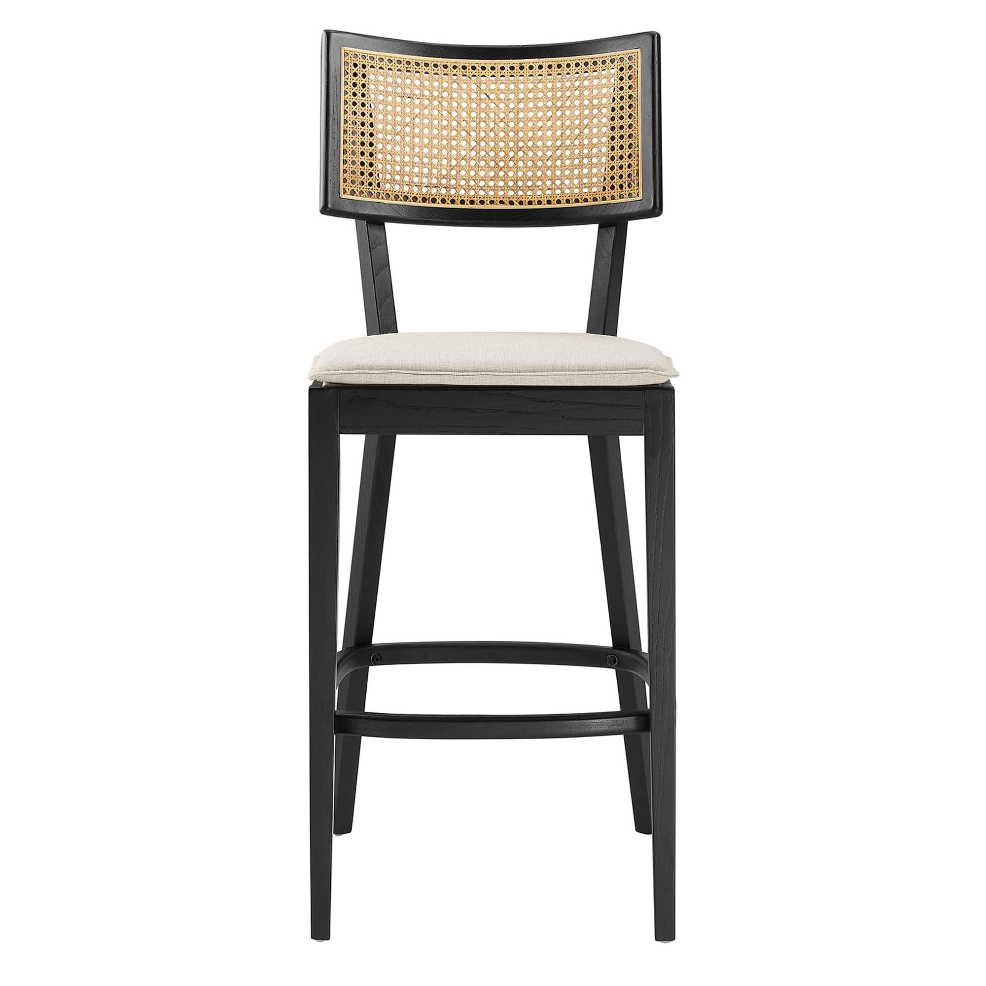 Caledonia Wood Bar Stools Set of 2