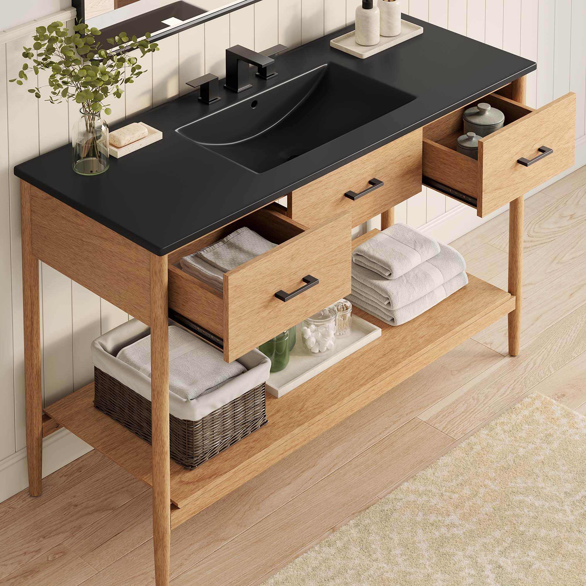 Zaire Bathroom Vanity Basin Included