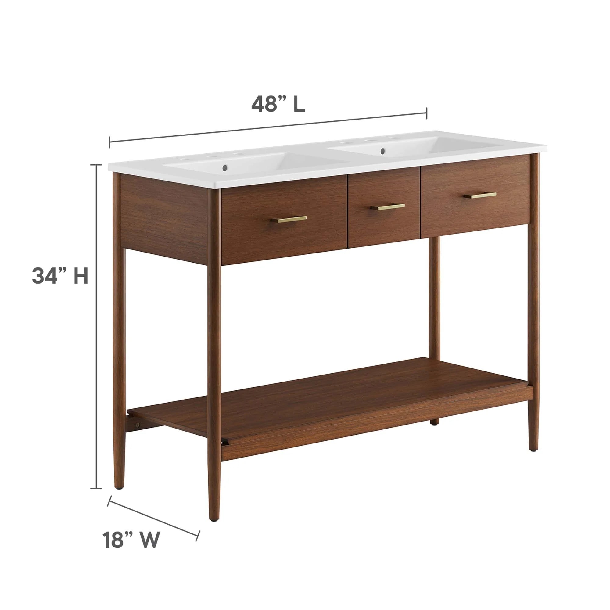 Zaire Bathroom Vanity Basin Included