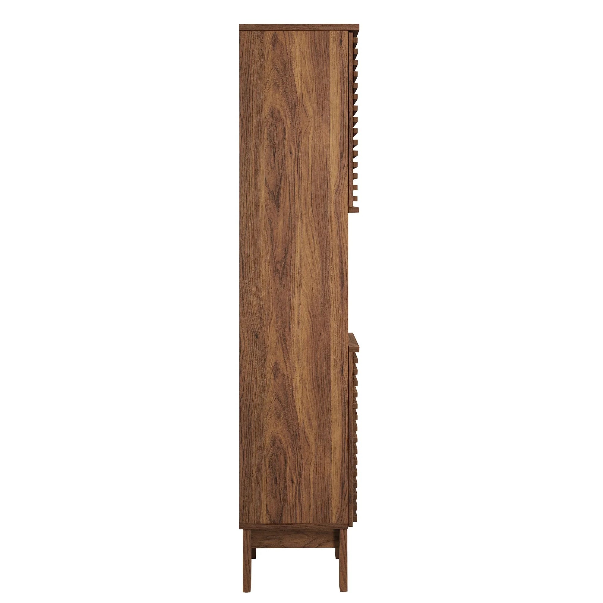 Render Tall Narrow Bathroom Storage Cabinet