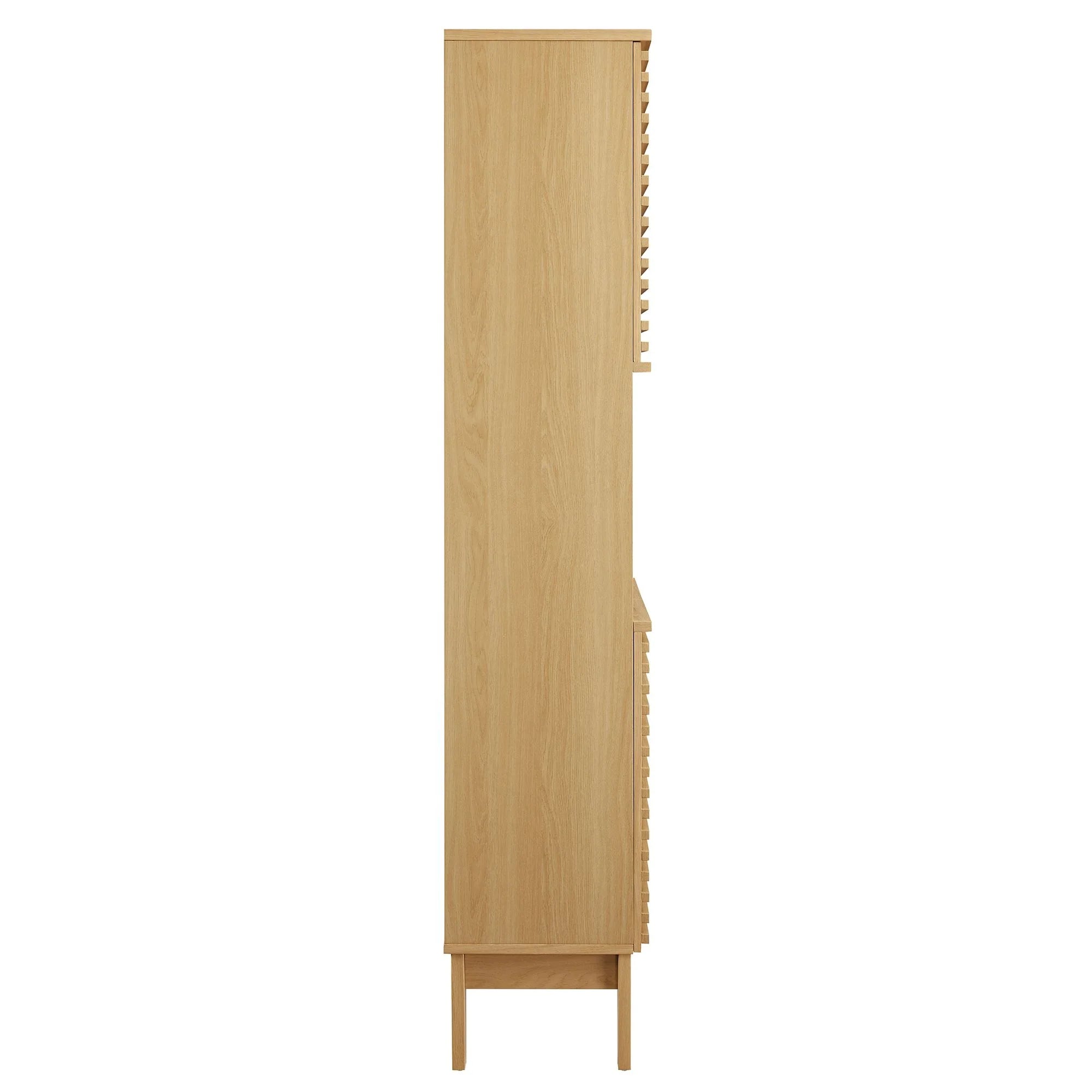 Render Tall Bathroom Storage Cabinet