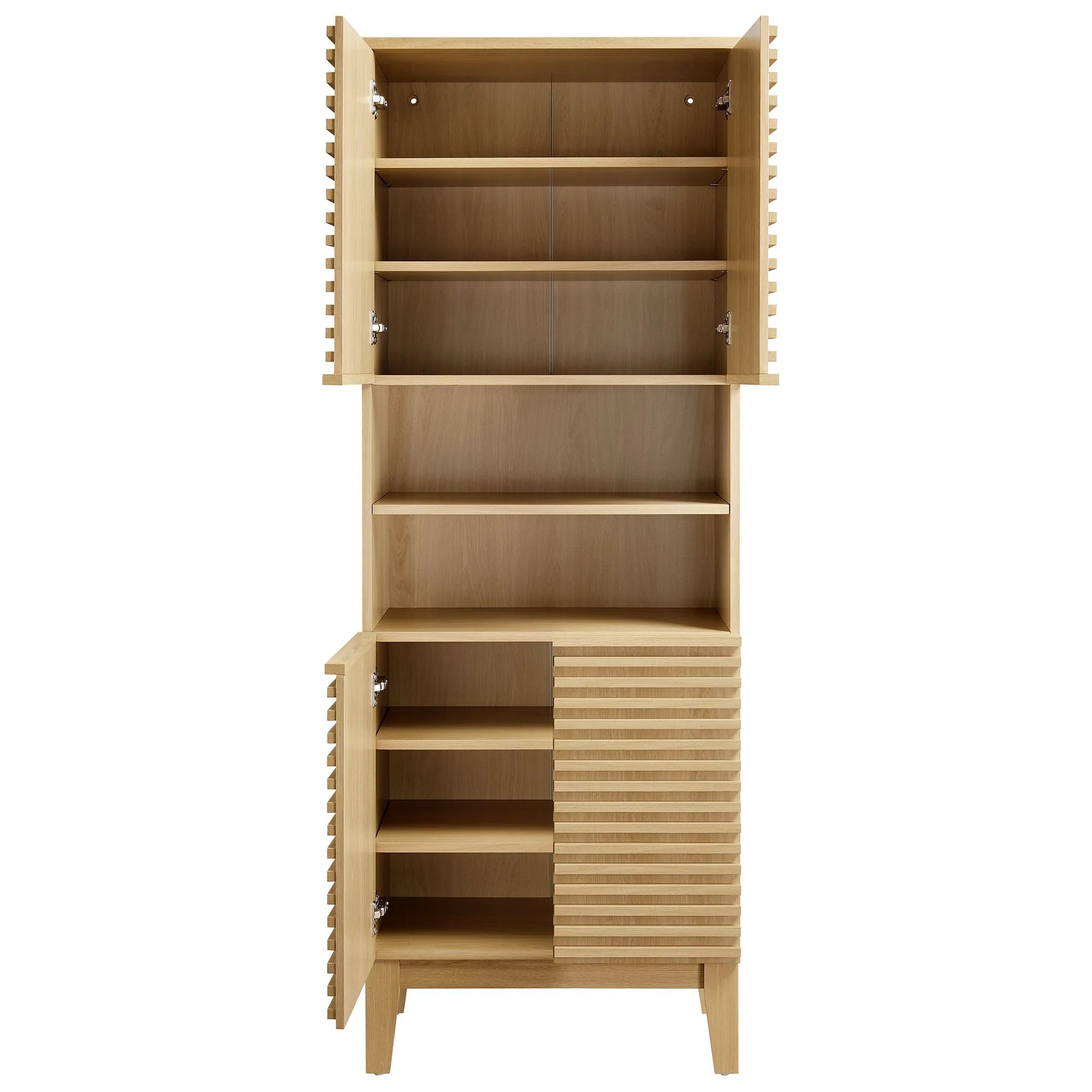 Render Tall Bathroom Storage Cabinet