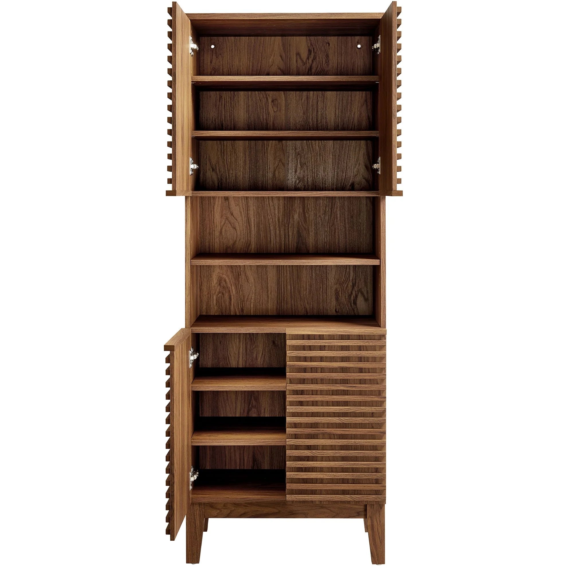 Render Tall Bathroom Storage Cabinet