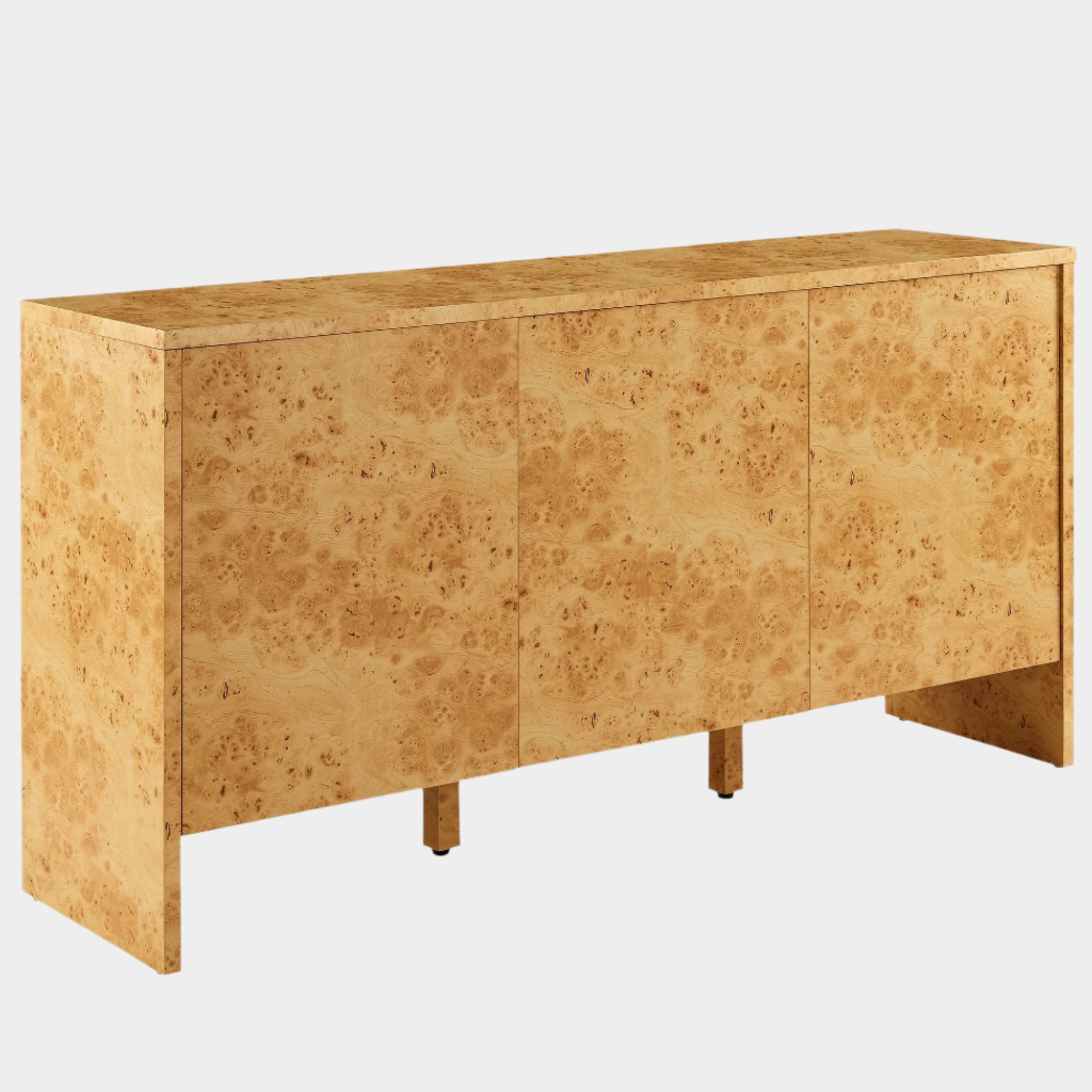 Hudson 60" Burl Wood Sideboard