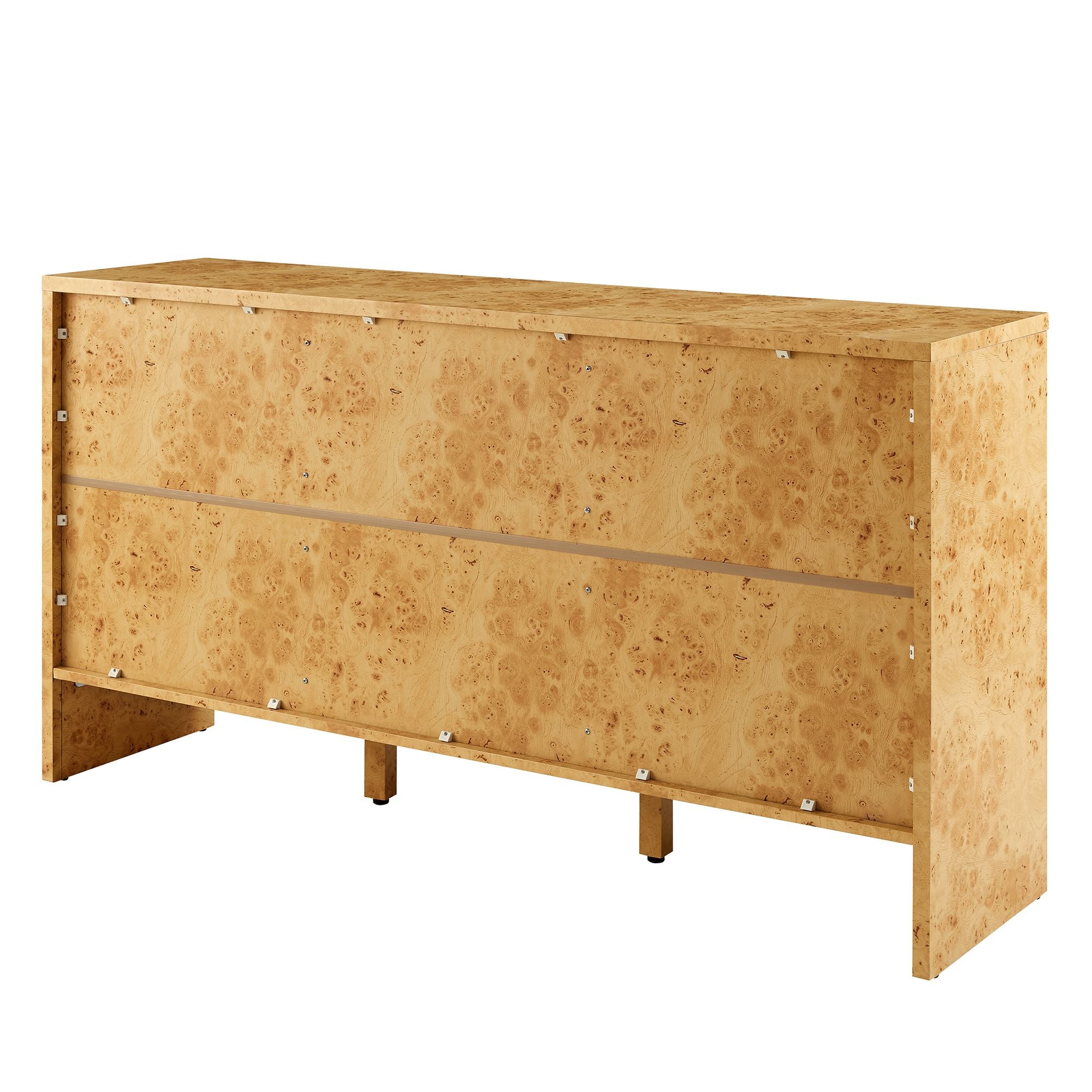 Hudson 60" Burl Wood Sideboard