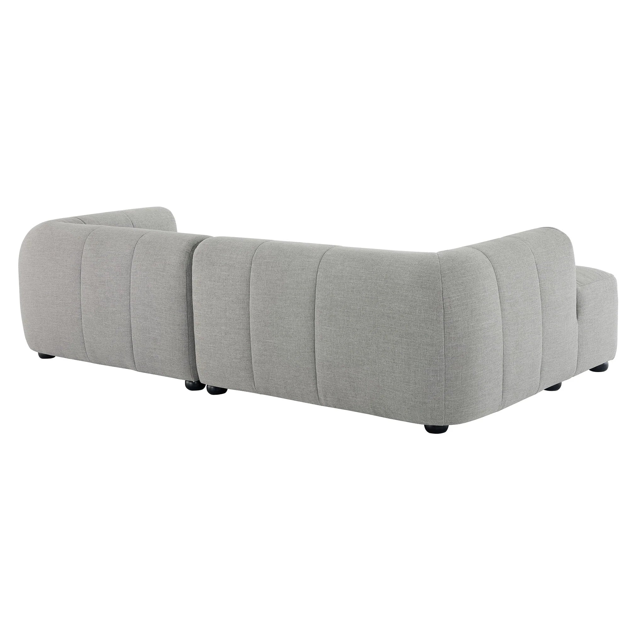 Chaise sans accoudoirs rembourrée en duvet Commix