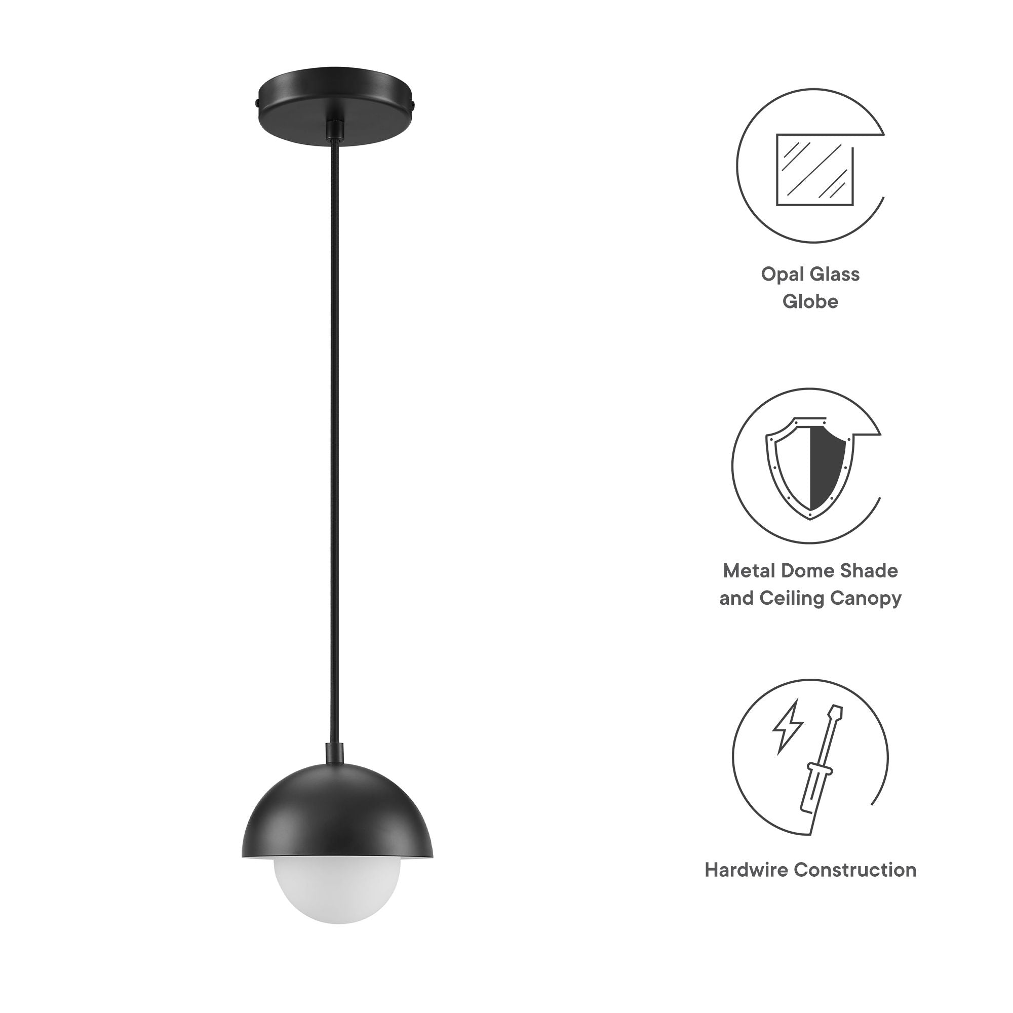 Lampe suspendue Globe Eclipse