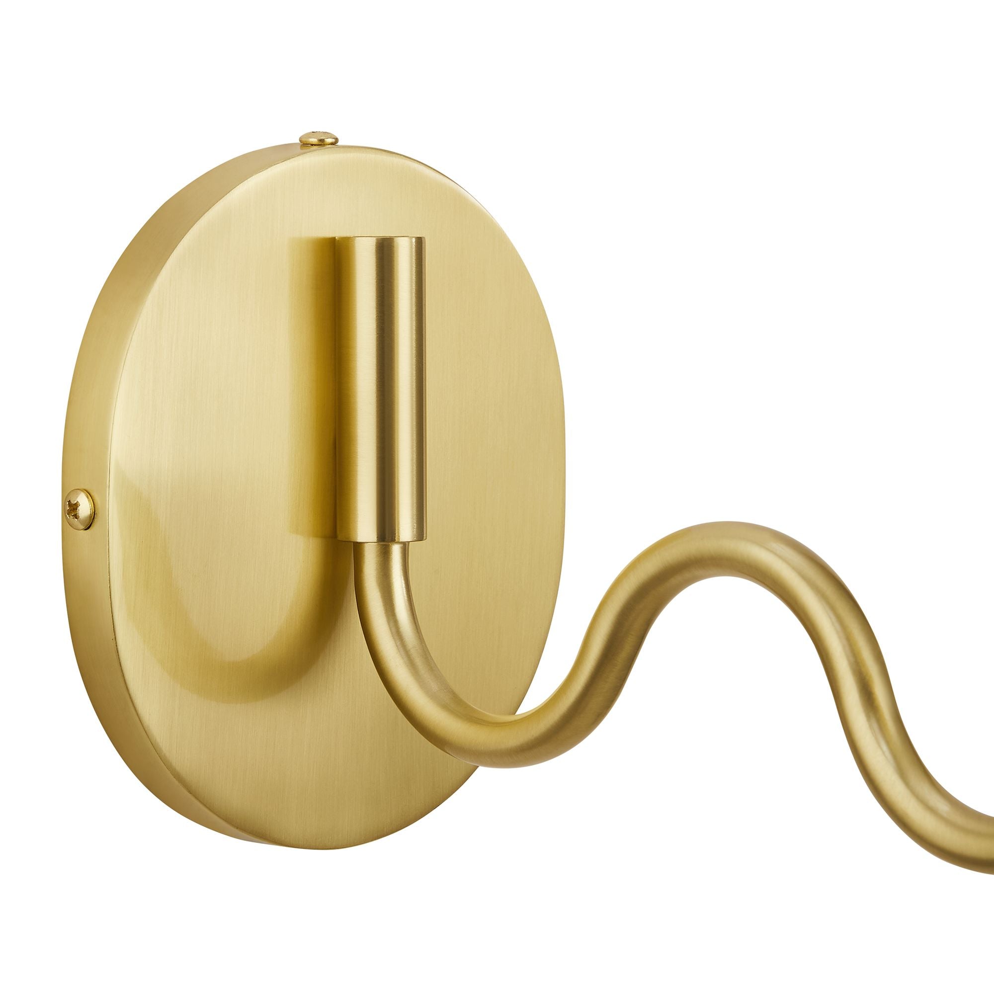 Wave Squiggle Arm Wall Sconce