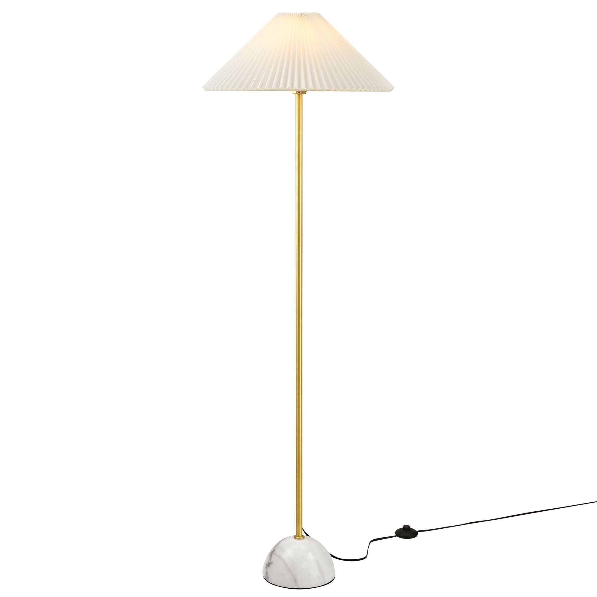 Illusion Marble Dome Floor Lamp