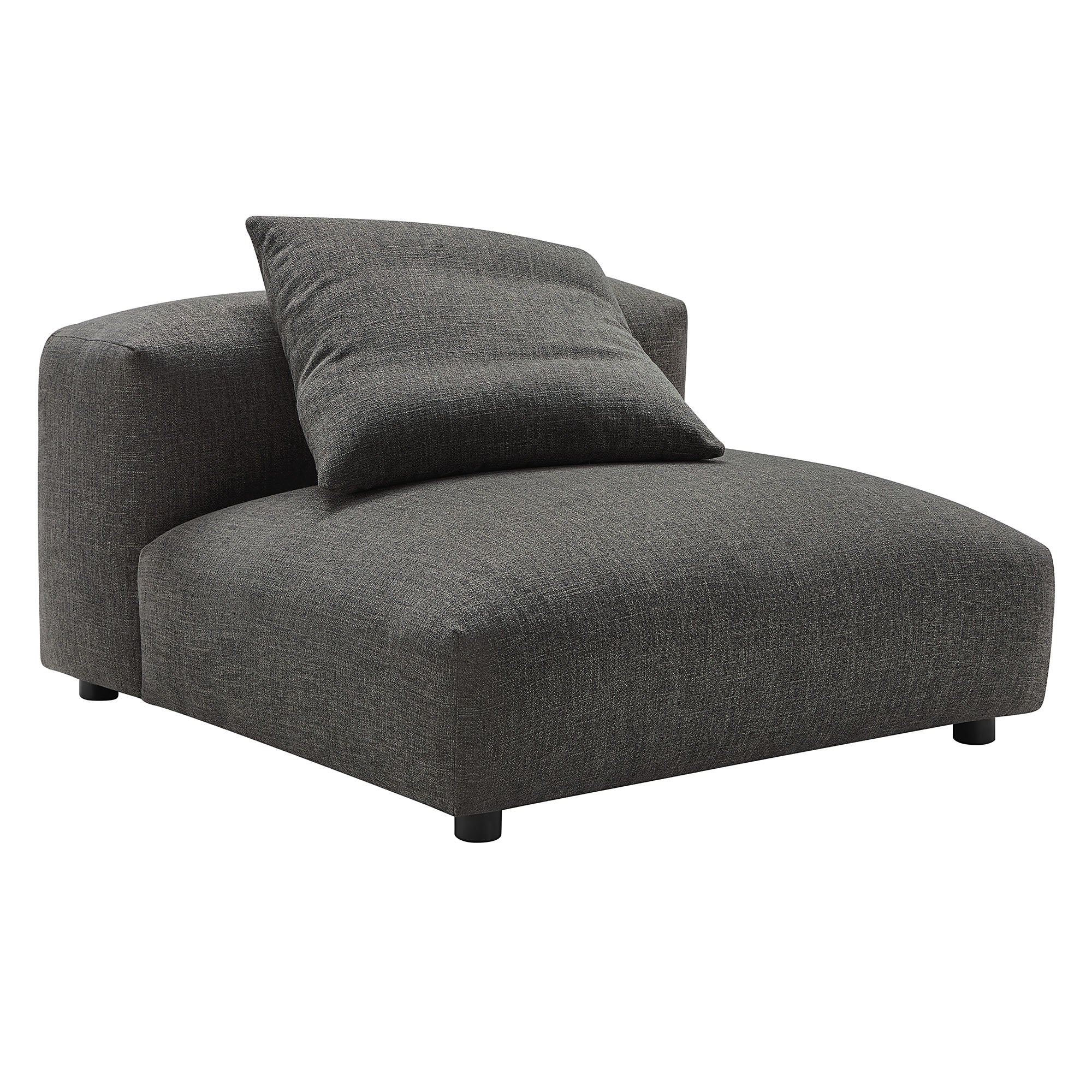 Solace 3-Piece Modular Upholstered Fabric Sofa