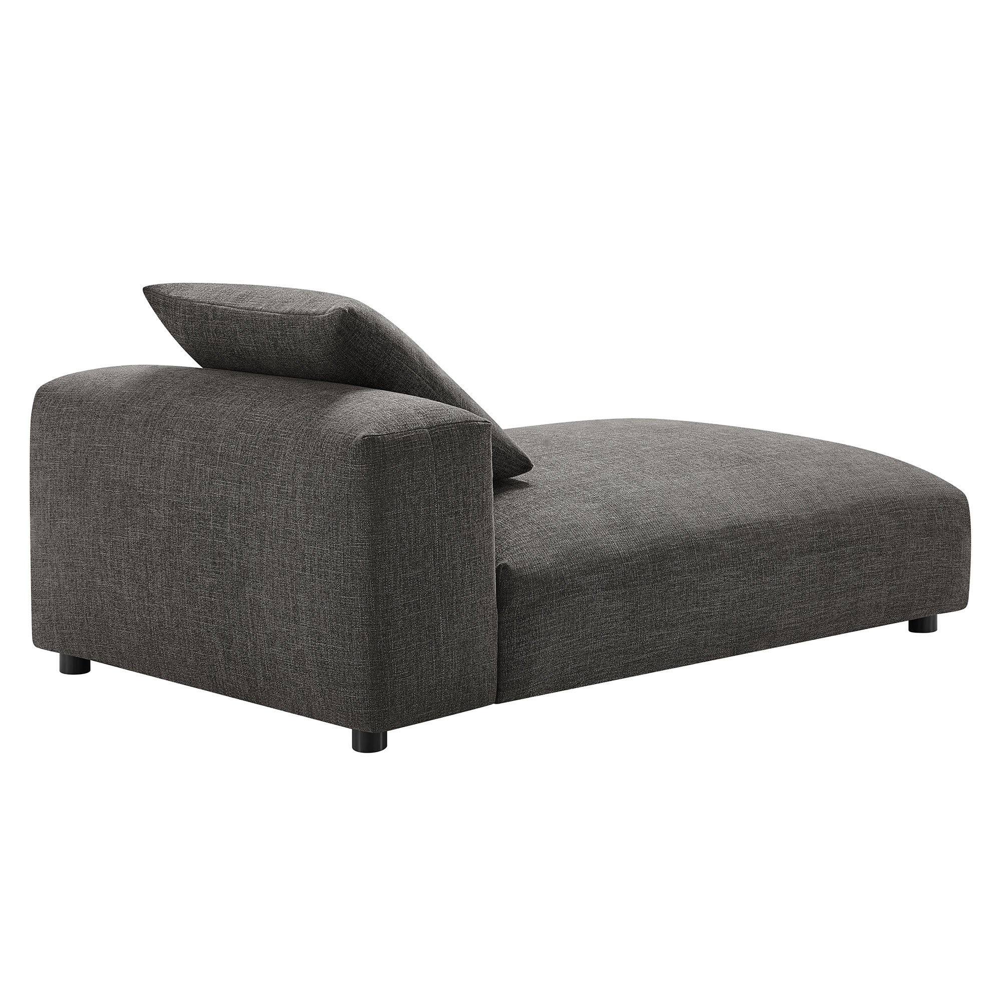 Solace Modular Upholstered Fabric Armless Chaise Lounge