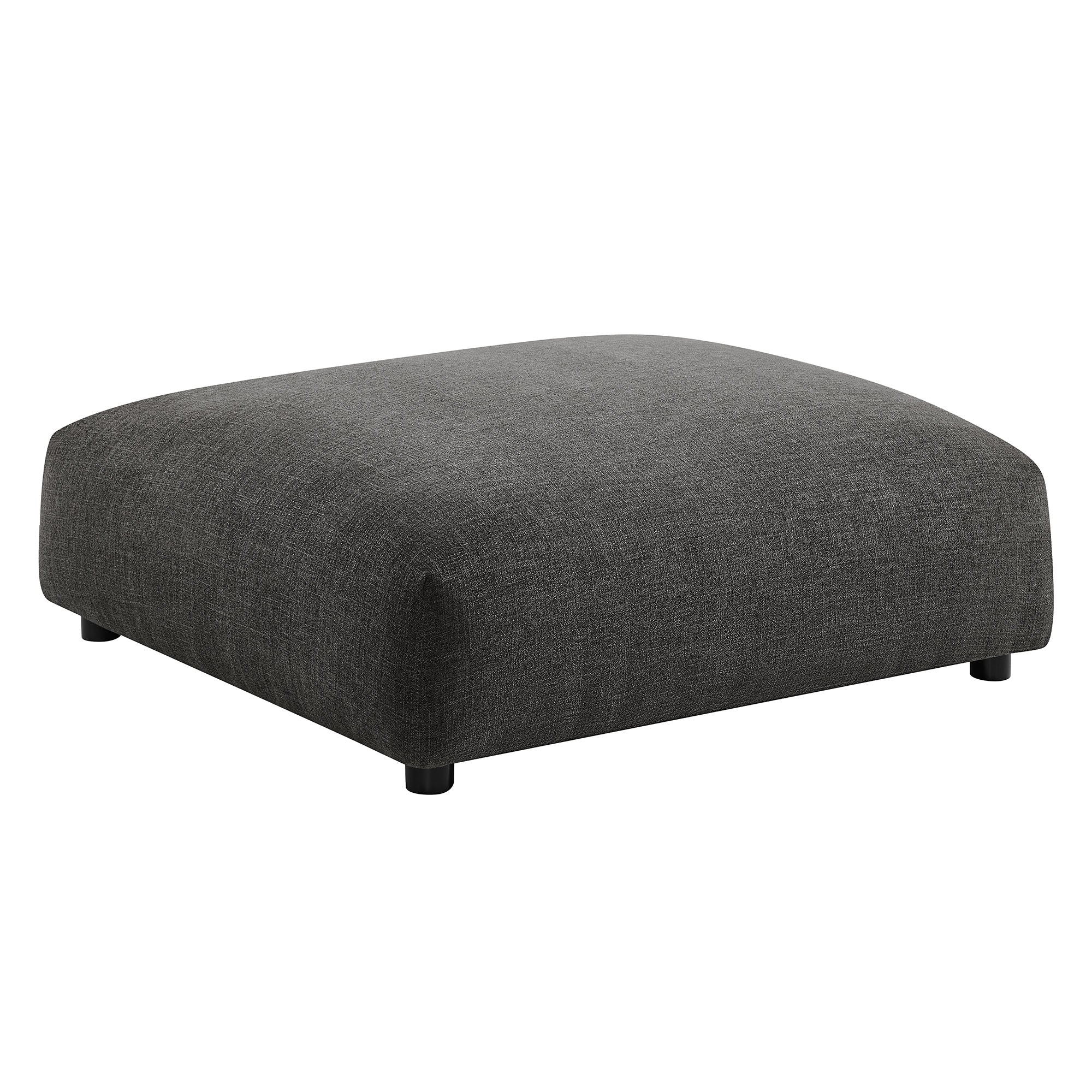 Chaise sans accoudoirs rembourrée en duvet Commix