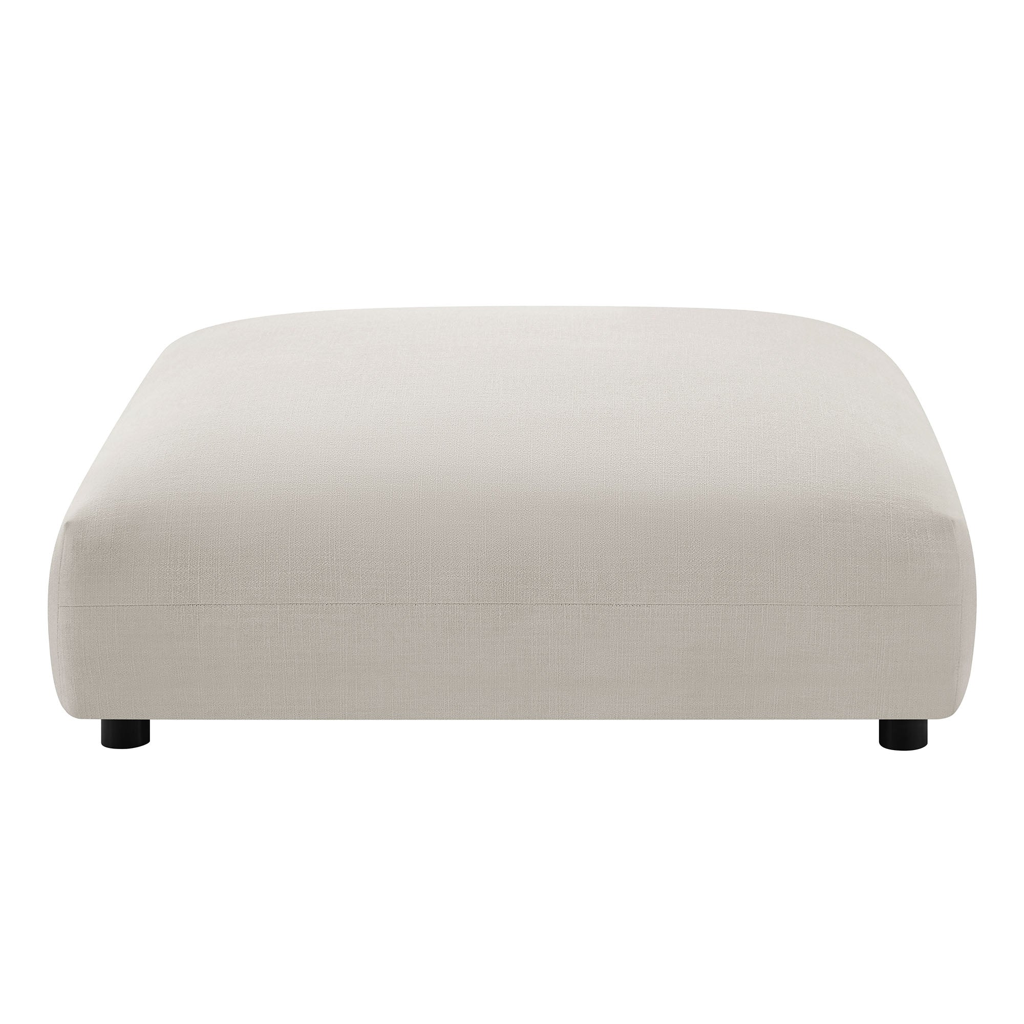 Chaise sans accoudoirs rembourrée en duvet Commix