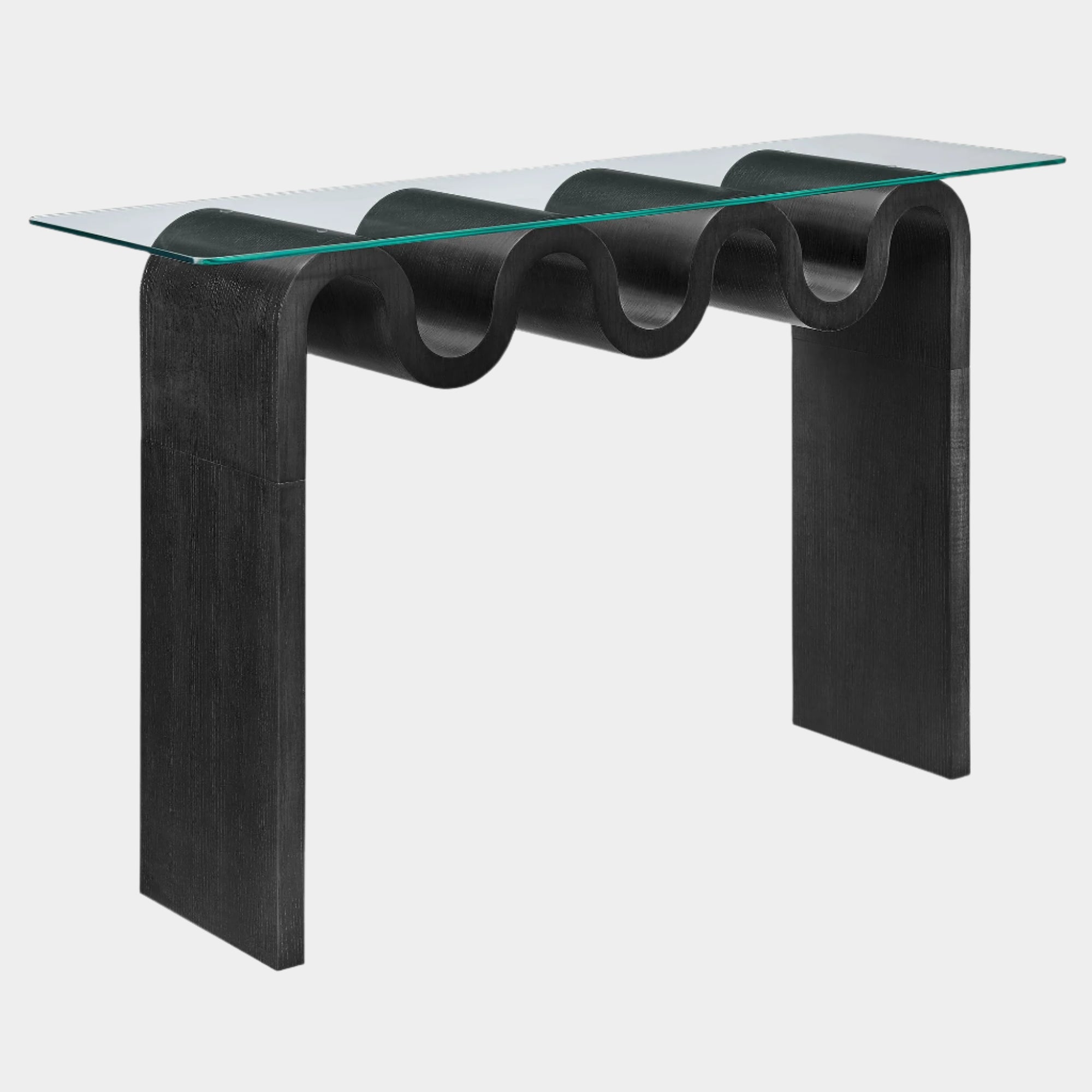 Ondine Glass Top 50" Console Table