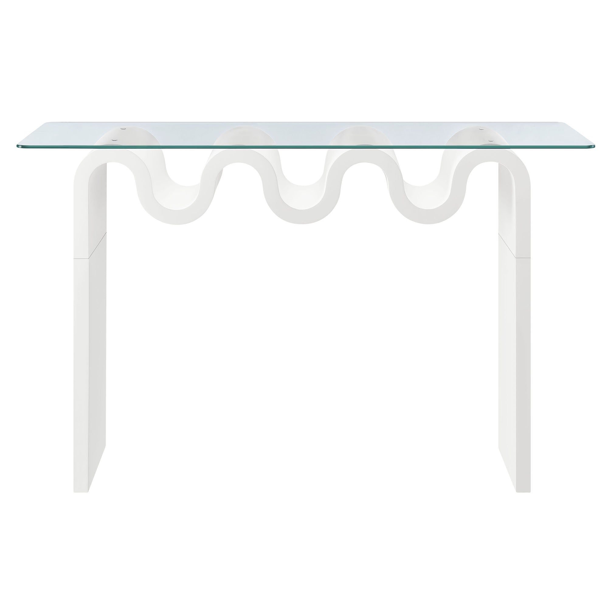 Ondine Glass Top 50" Console Table