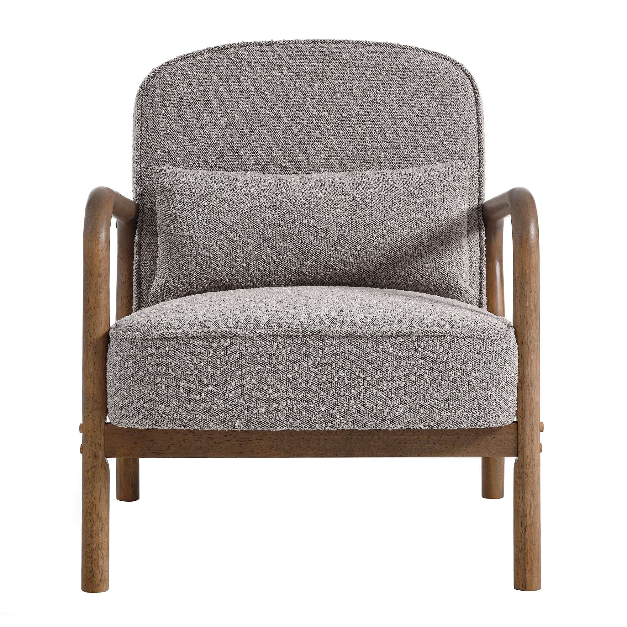 Fauteuil rembourré Charlie Boucle