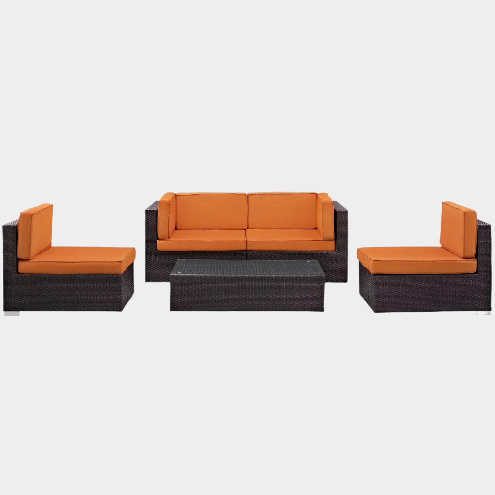 Camfora 5 Piece Outdoor Patio Sectional Set