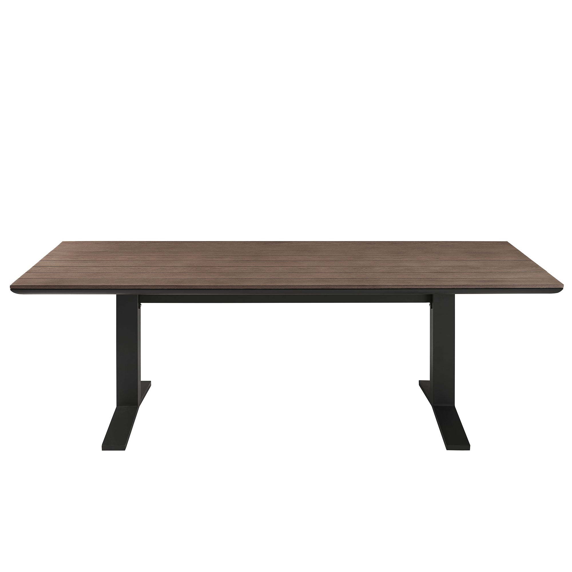 Gavelston 91" Outdoor Patio Aluminum Dining Table