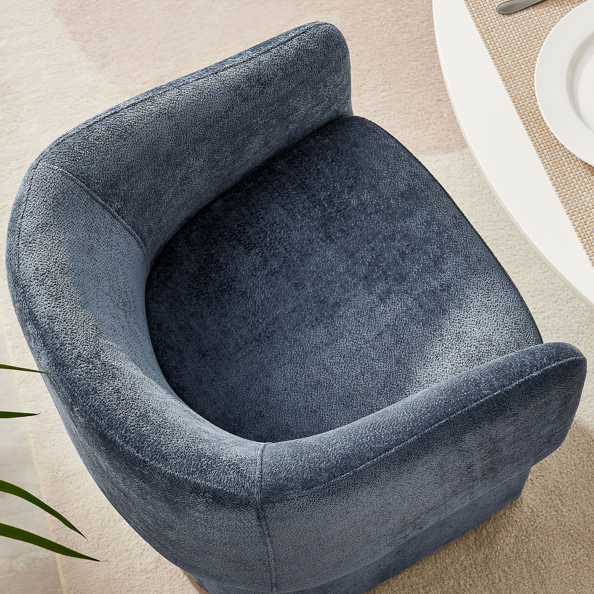 Verity Chenille Dining Armchair