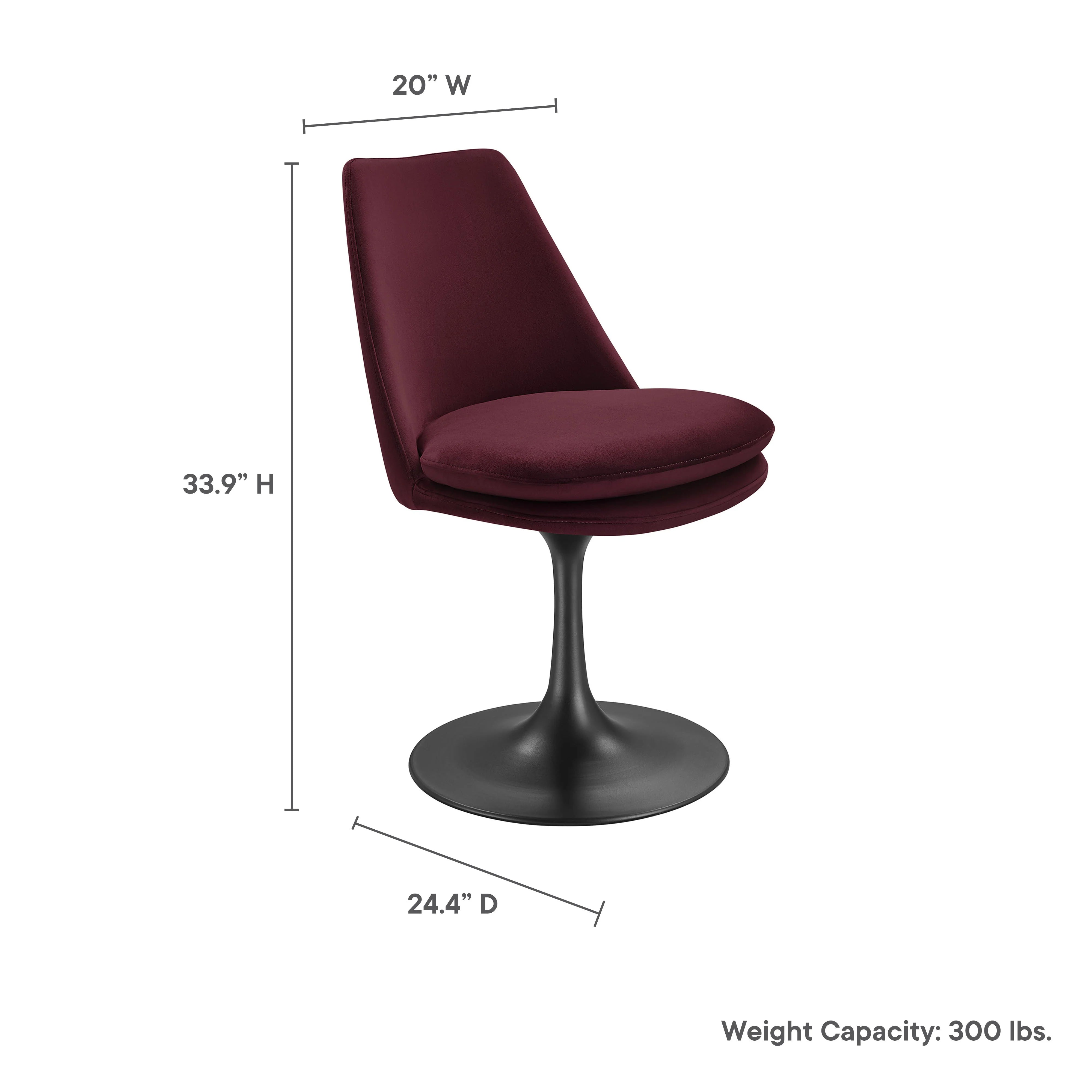 Lippa Swivel Dining Chair