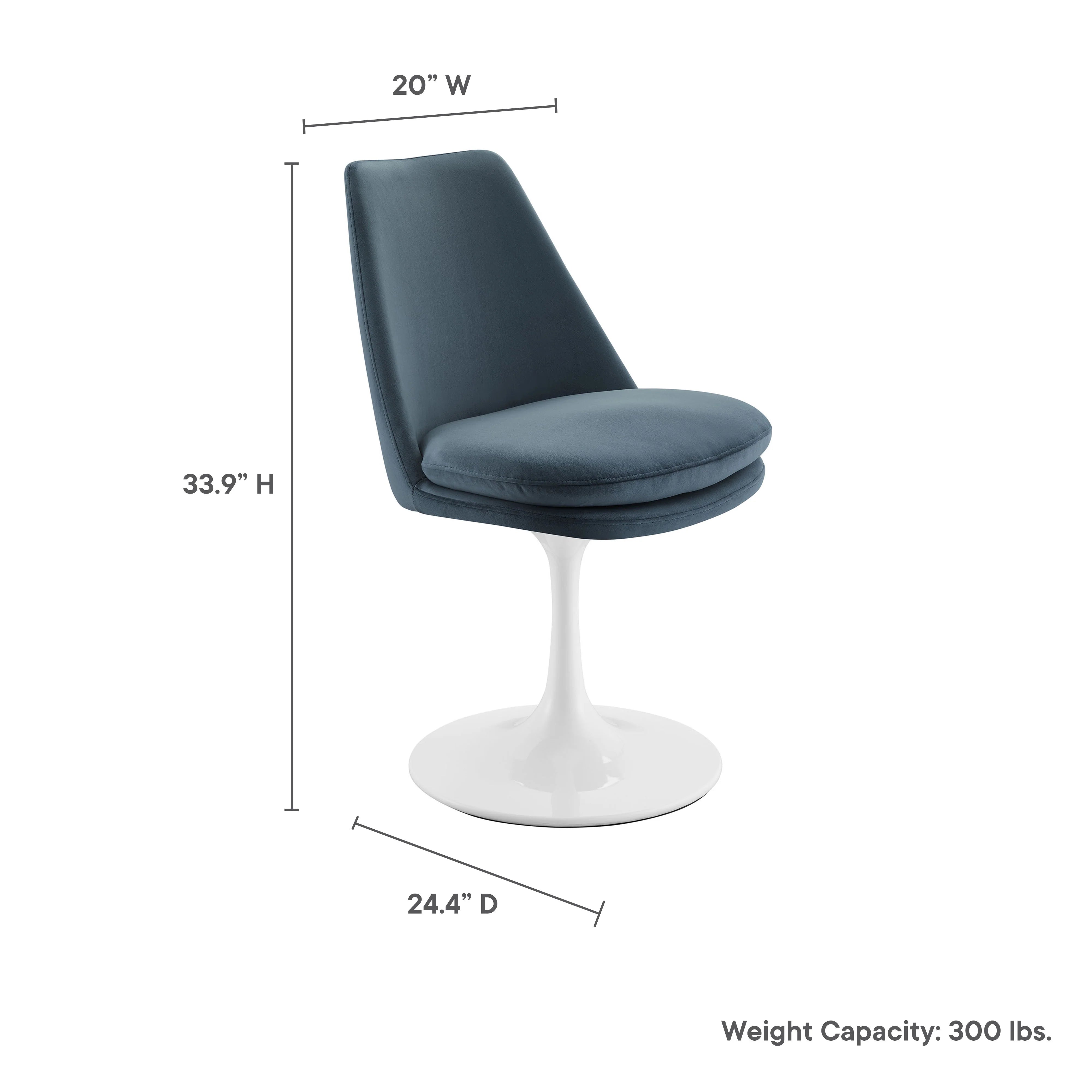 Lippa Swivel Dining Chair