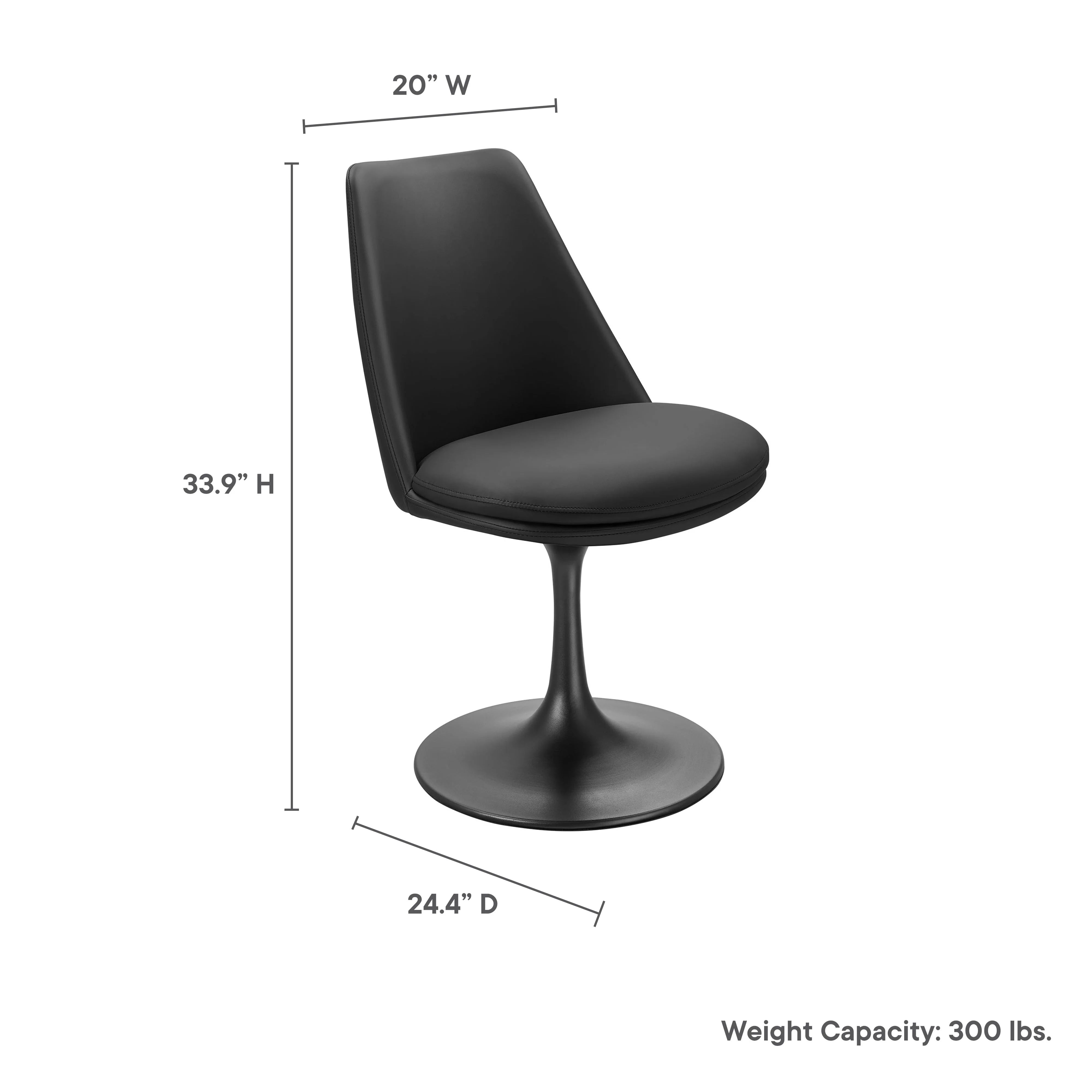 Lippa Swivel Dining Chair