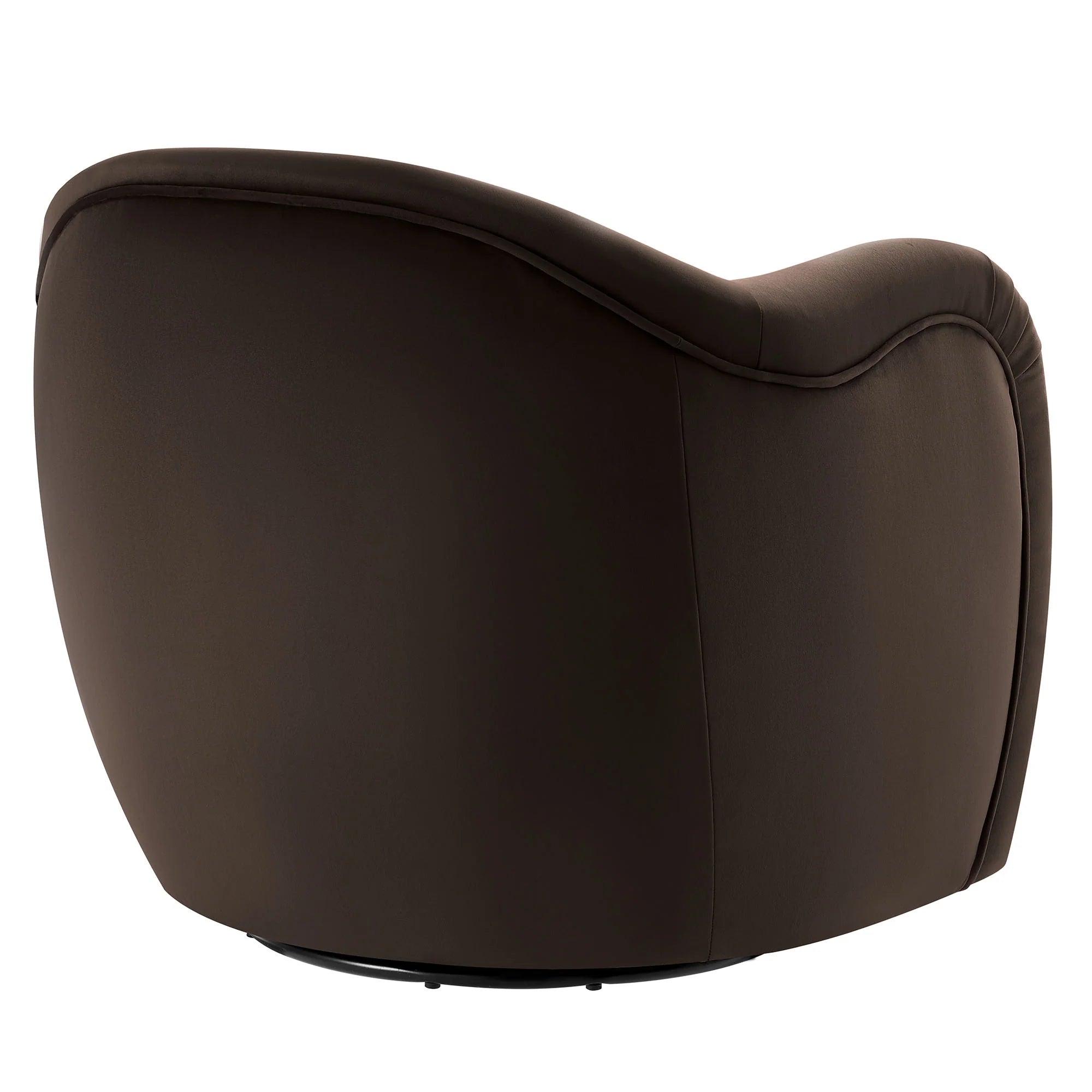 Compose Performance Velvet Swivel Armchair