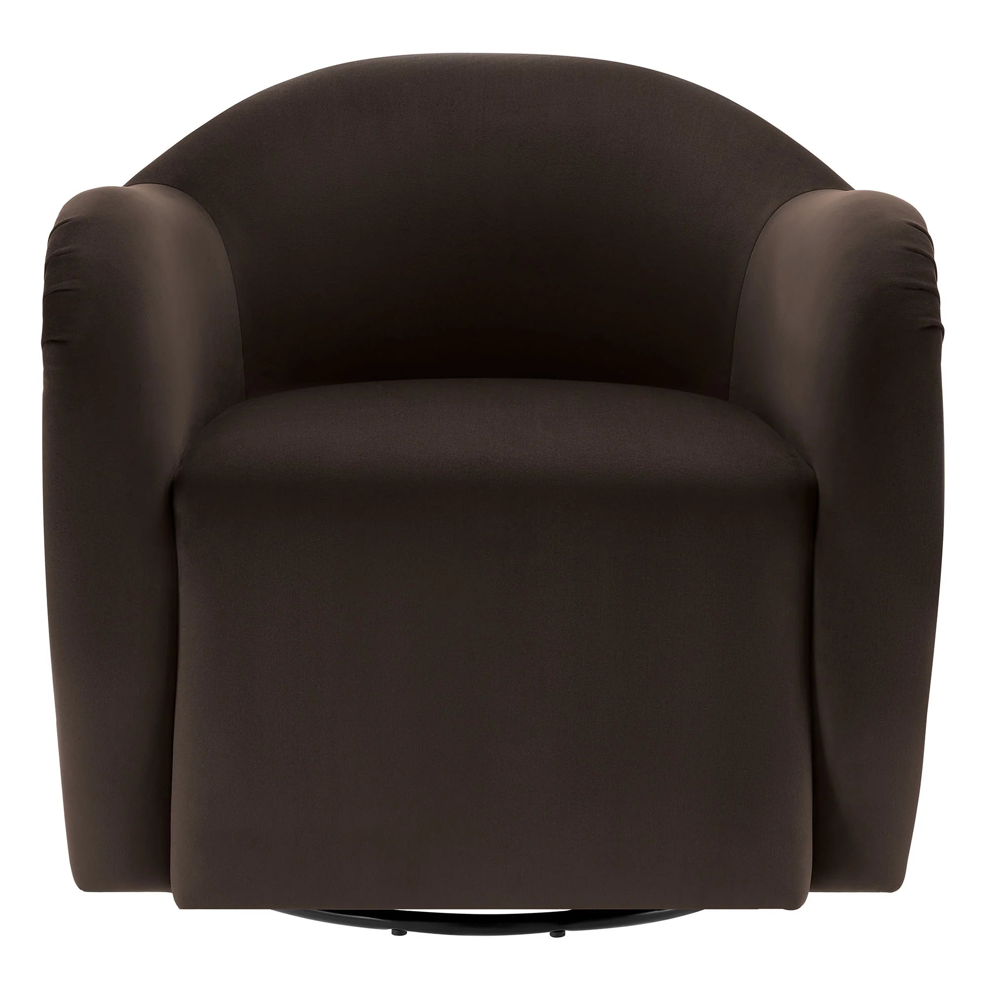 Compose Performance Velvet Swivel Armchair