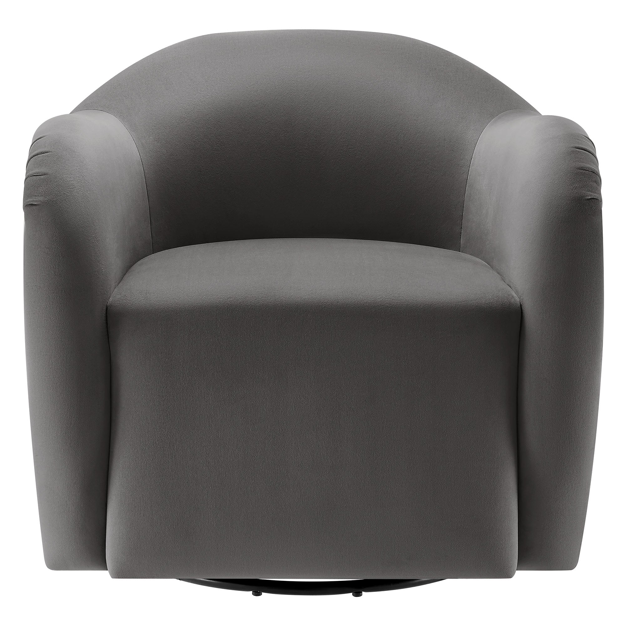 Compose Performance Velvet Swivel Armchair