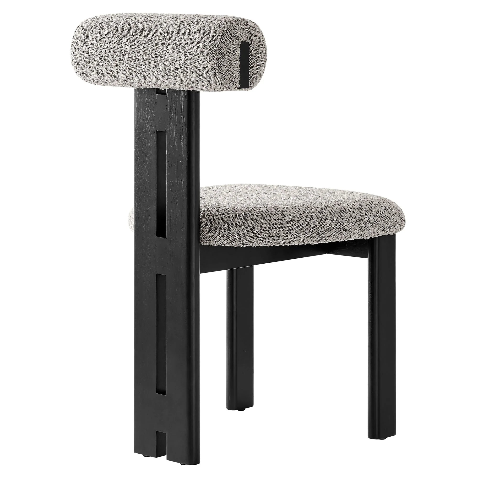 Torian Boucle Fabric Dining Chair Set of 2